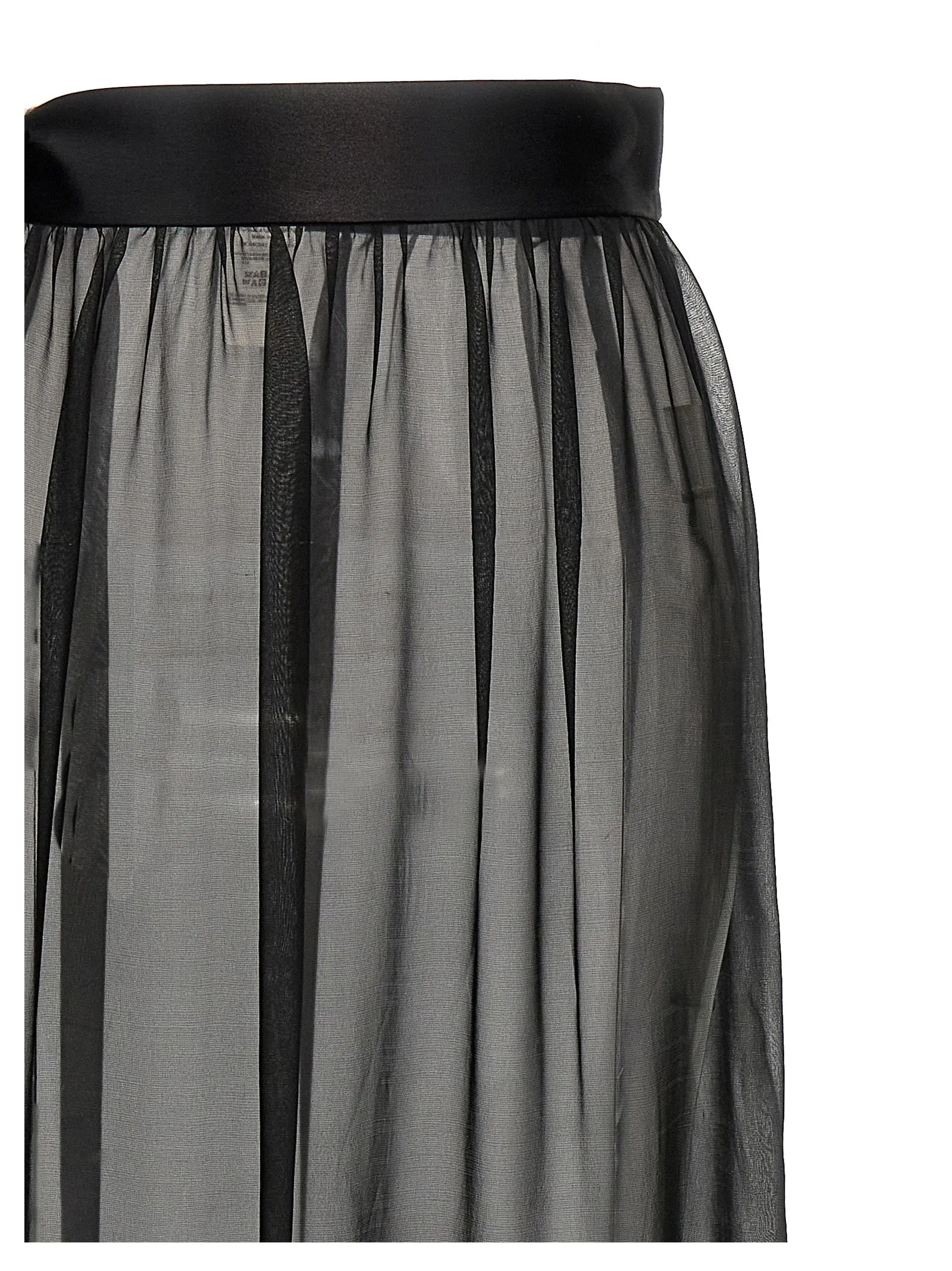 Chiffon Long Skirt Skirts Black sold by Wanan Luxury product image thumbnail 3