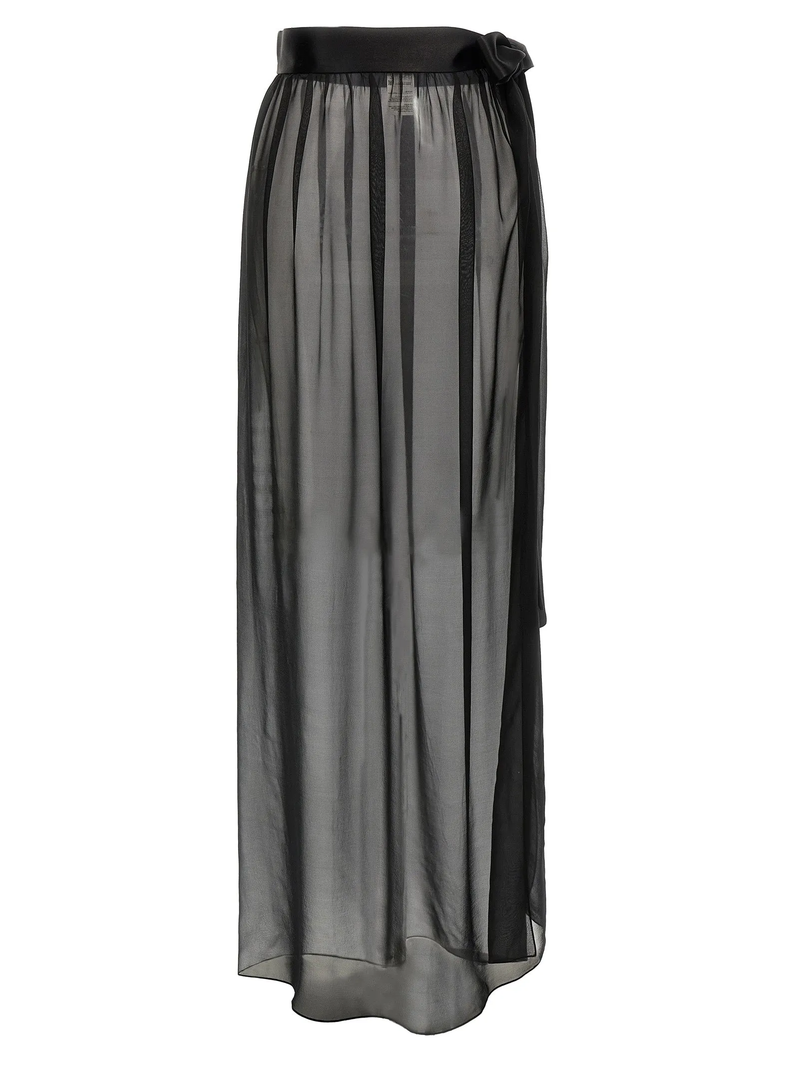 Chiffon Long Skirt Skirts Black sold by Wanan Luxury product image thumbnail 2