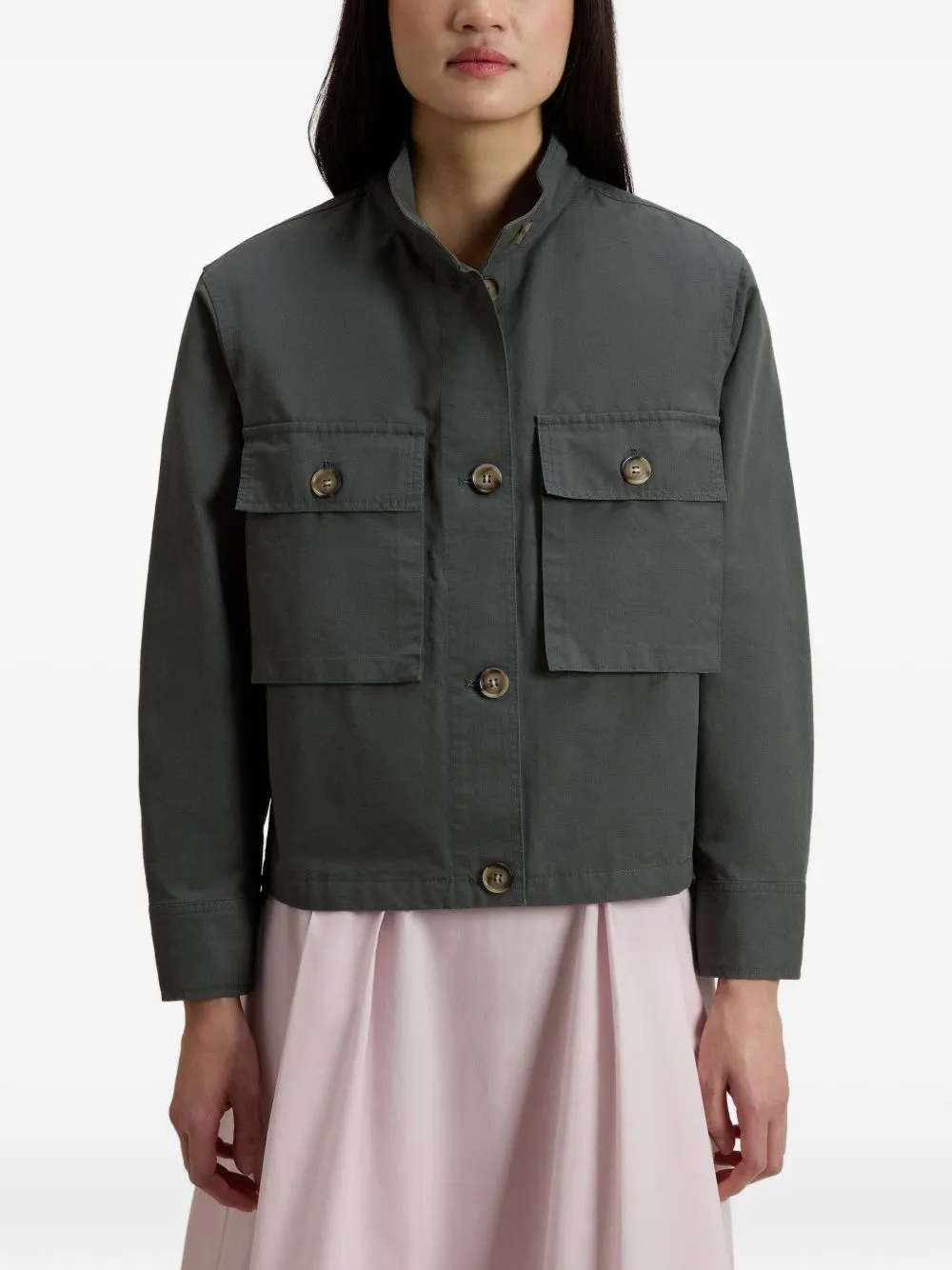 Canvas Field Overshirt sold by Wanan Luxury product image thumbnail 5