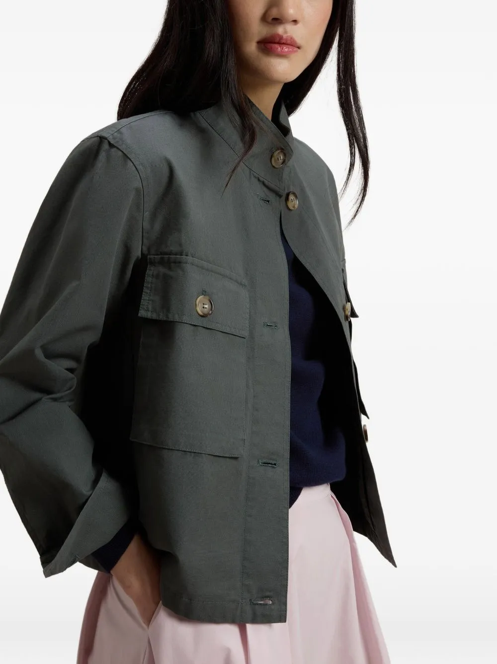 Canvas Field Overshirt sold by Wanan Luxury product image thumbnail 2