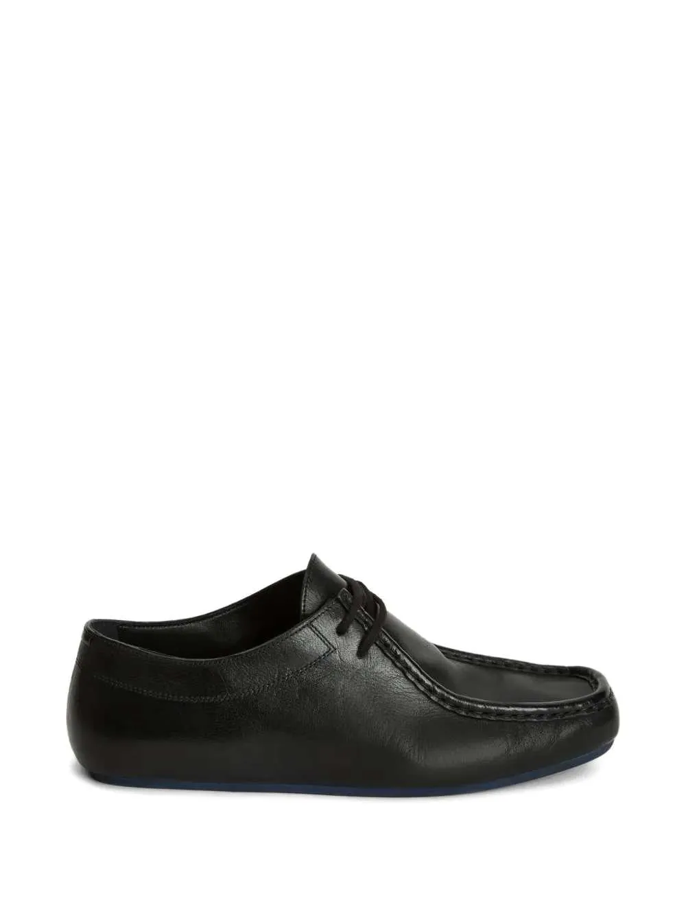 Lace-Up Loafers With Piping sold by Wanan Luxury