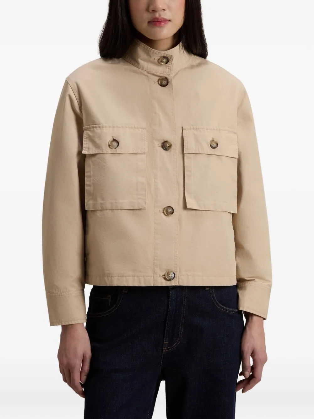Canvas Field Overshirt sold by Wanan Luxury product image thumbnail 4