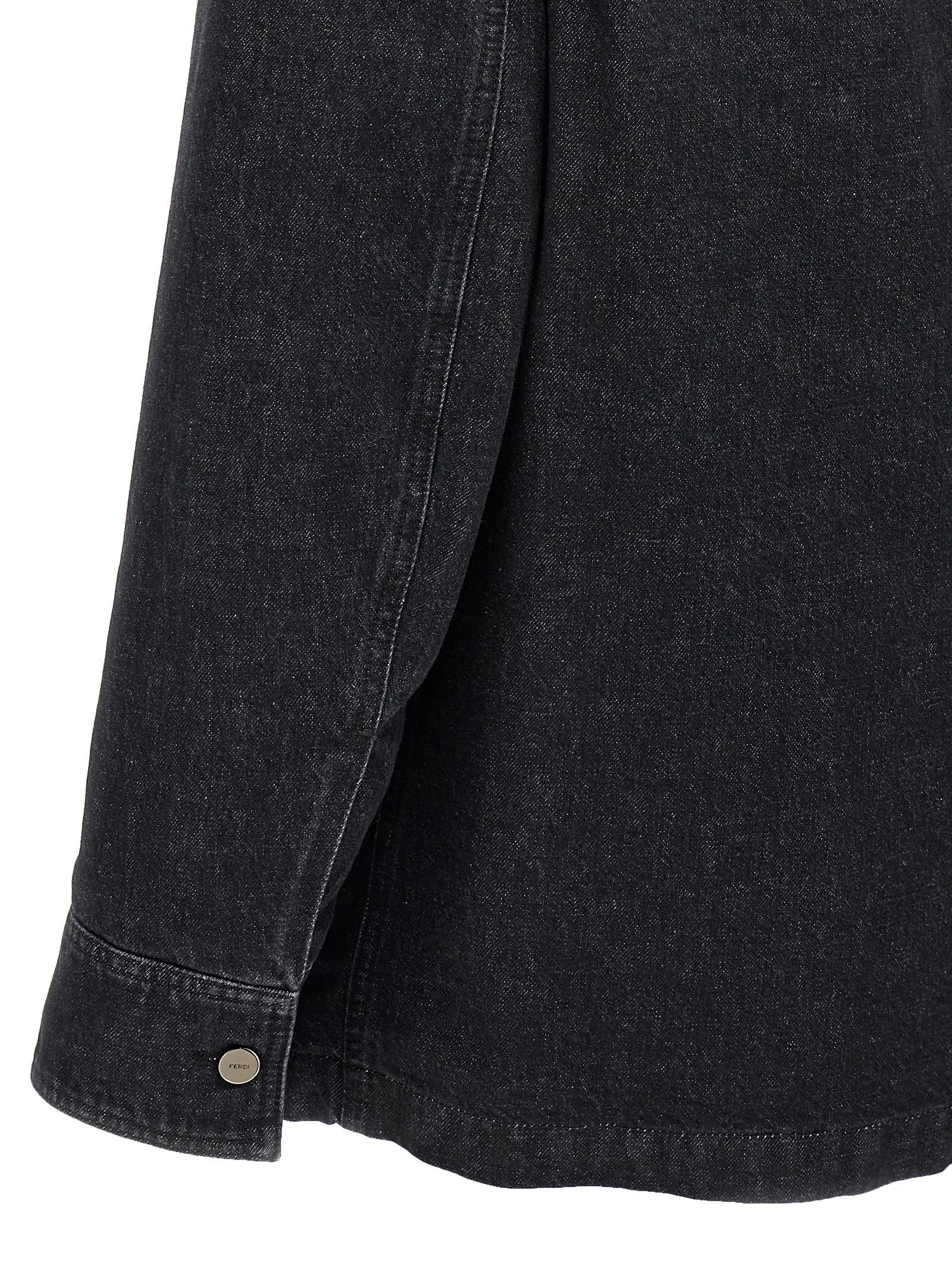 Denim Jacket Puffer Jackets Black sold by Wanan Luxury product image thumbnail 4