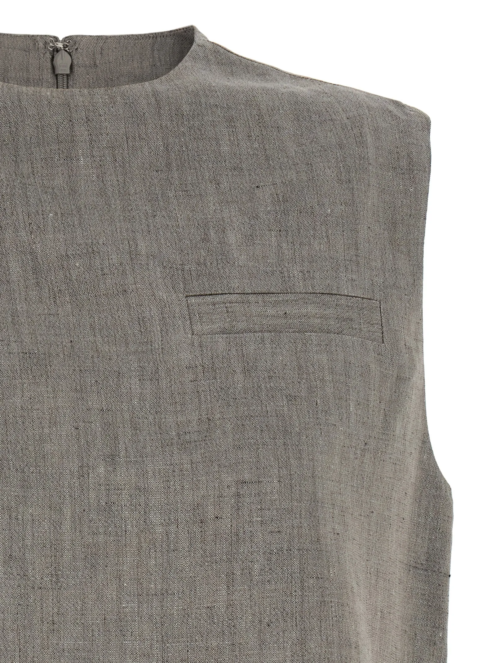 Della Tops Gray sold by Wanan Luxury product image thumbnail 3