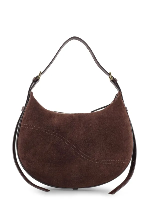 Liveri Suede Shoulder Bag made by ATP Atelier