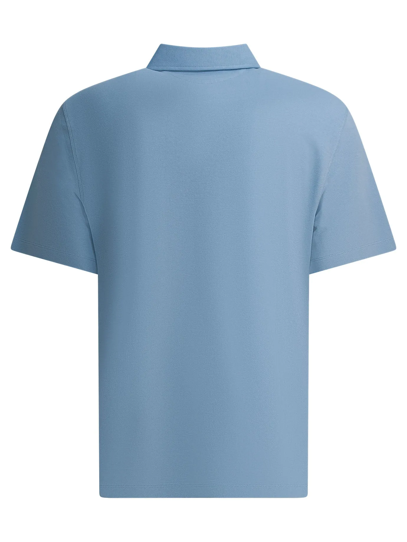 Cotton Short-Sleeved Polo Shirt Polo Shirts Light Blue sold by Wanan Luxury product image thumbnail 2