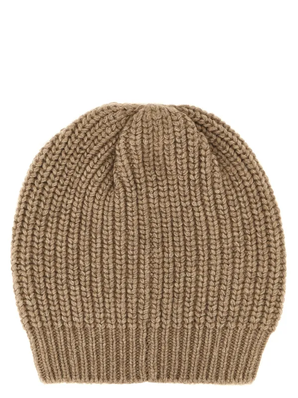 Diamante Hats Beige made by Brunello Cucinelli