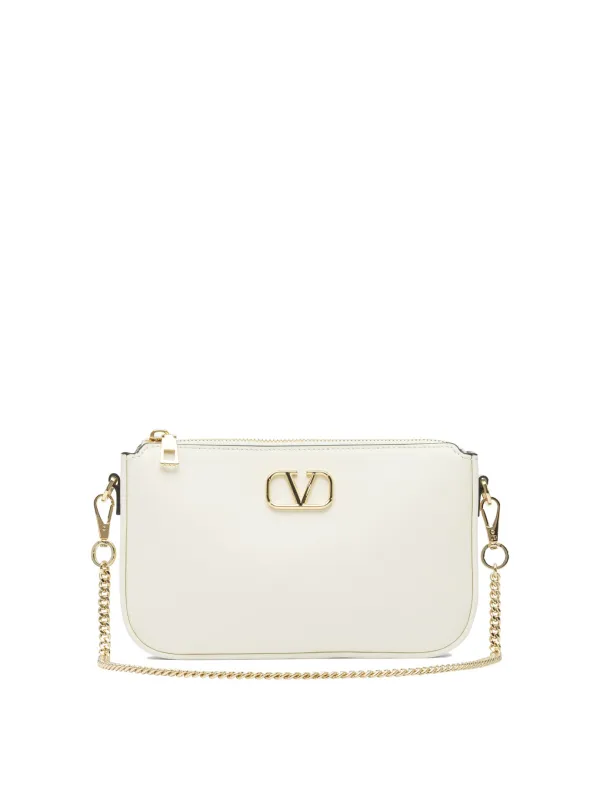 Vlogo Signature Shoulder Bag Shoulder Bags White made by Valentino Garavani