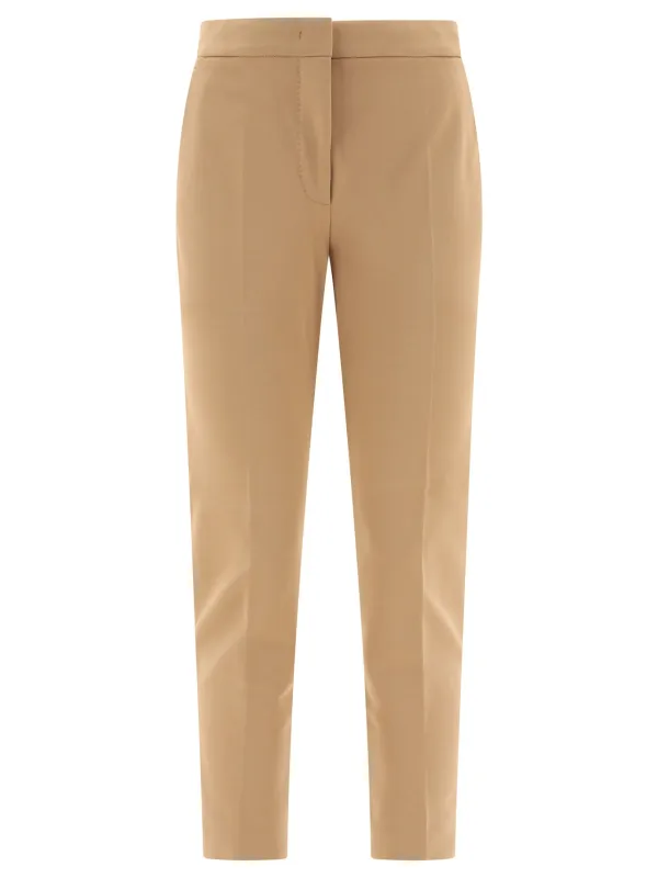 Viscose Jersey Trousers Beige sold by Wanan Luxury