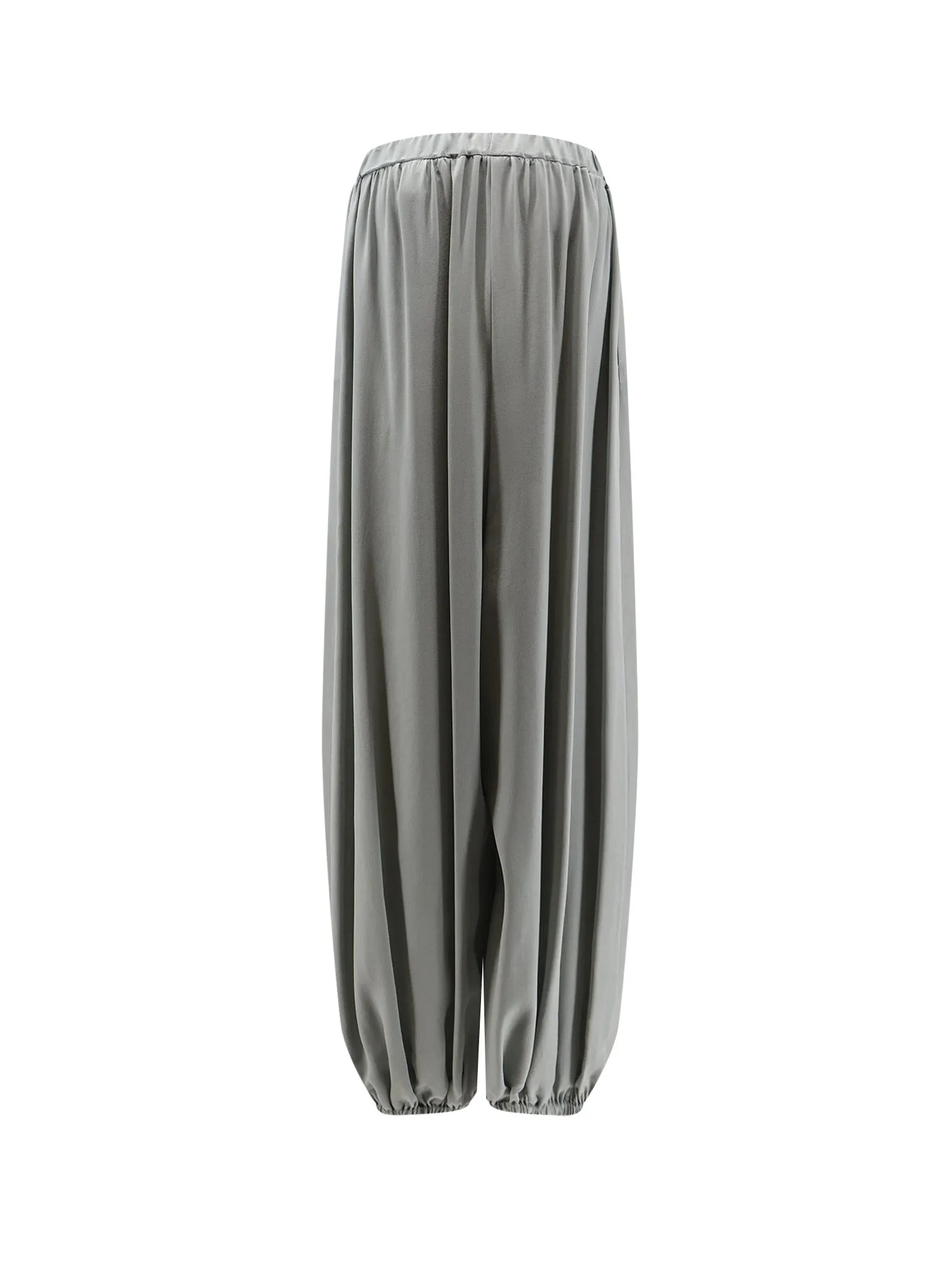 Baloon Silk Trousers sold by Wanan Luxury product image thumbnail 2