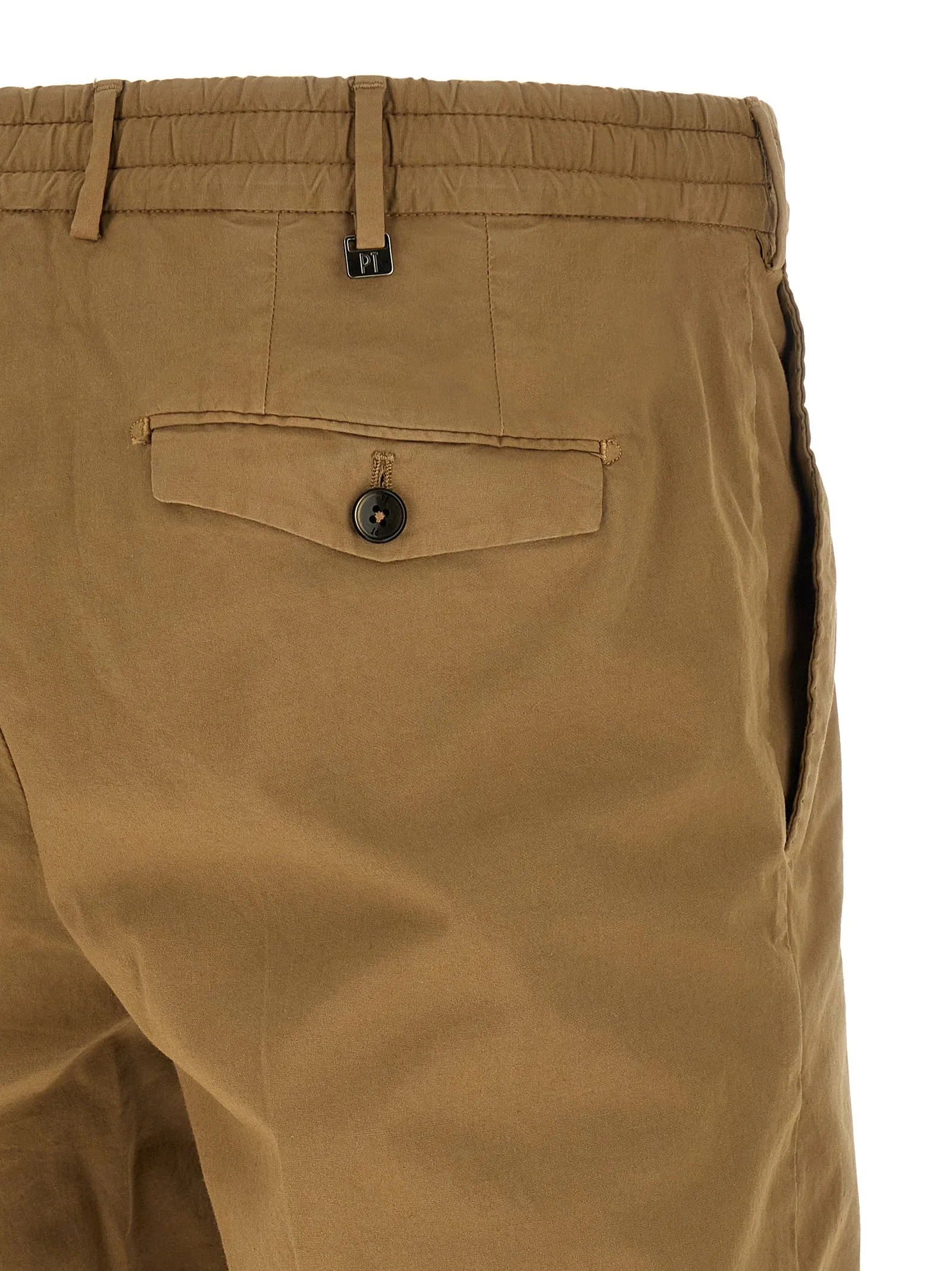 Stretch Cotton Bermuda Shorts Bermuda And Short Beige sold by Wanan Luxury product image thumbnail 4