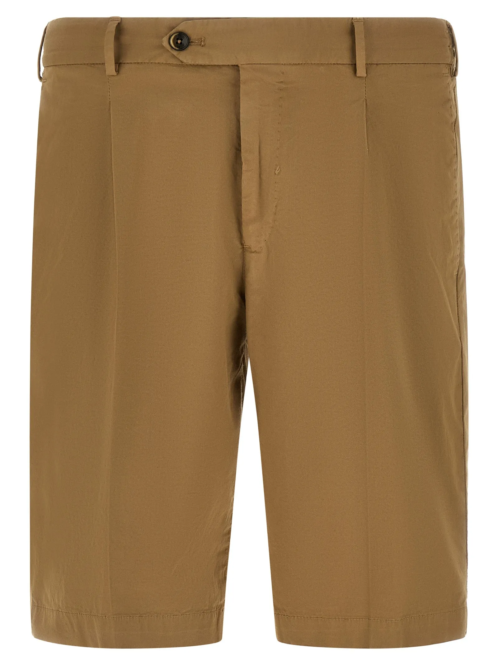 Stretch Cotton Bermuda Shorts Bermuda And Short Beige sold by Wanan Luxury