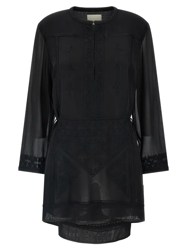 Oaria Dresses Black made by Isabel Marant