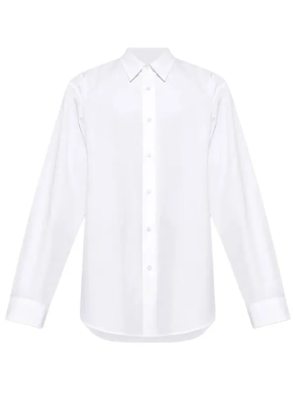 Caper Cotton Poplin Shirt made by Dries Van Noten