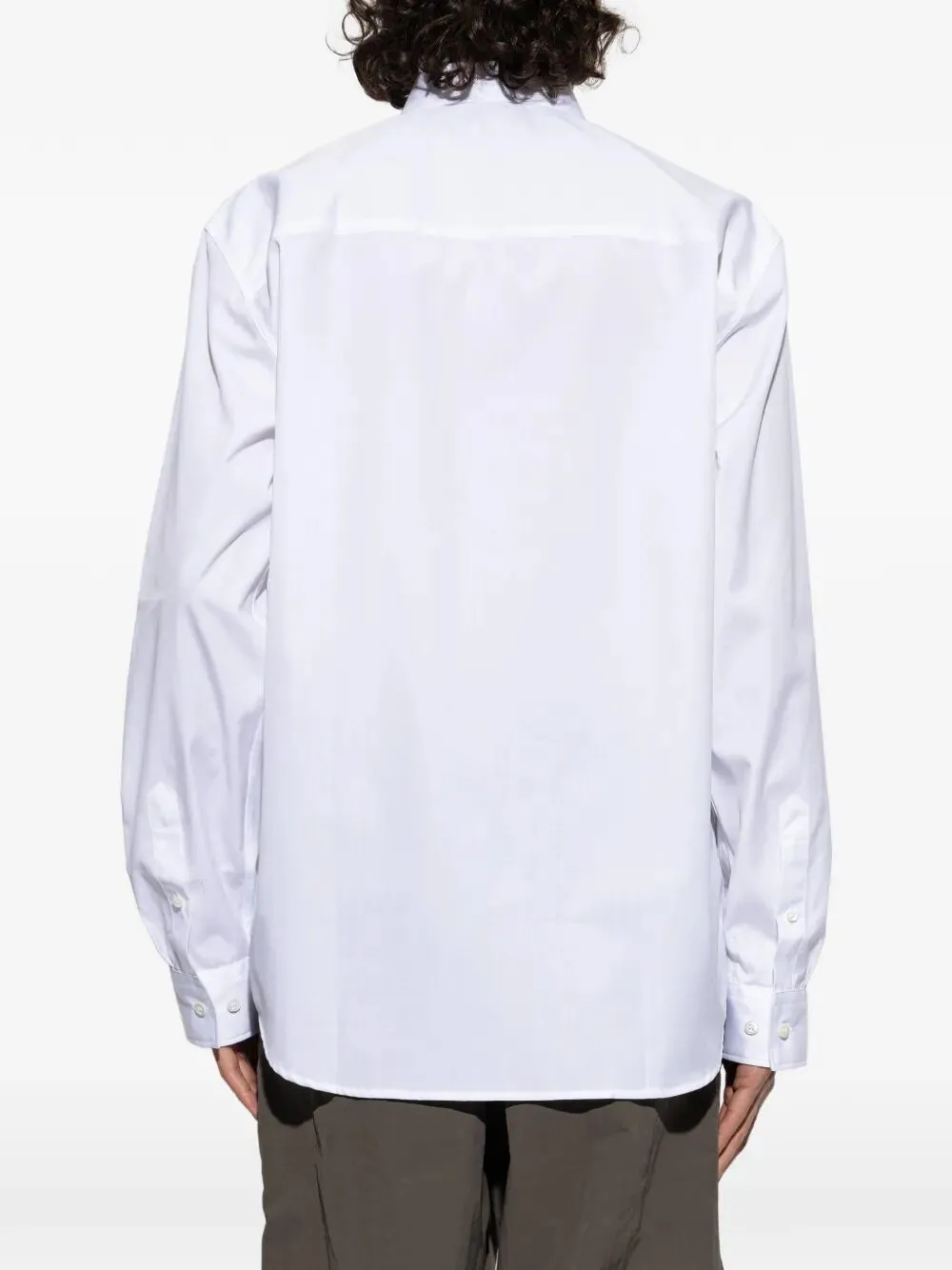 Caper Cotton Poplin Shirt sold by Wanan Luxury product image thumbnail 3
