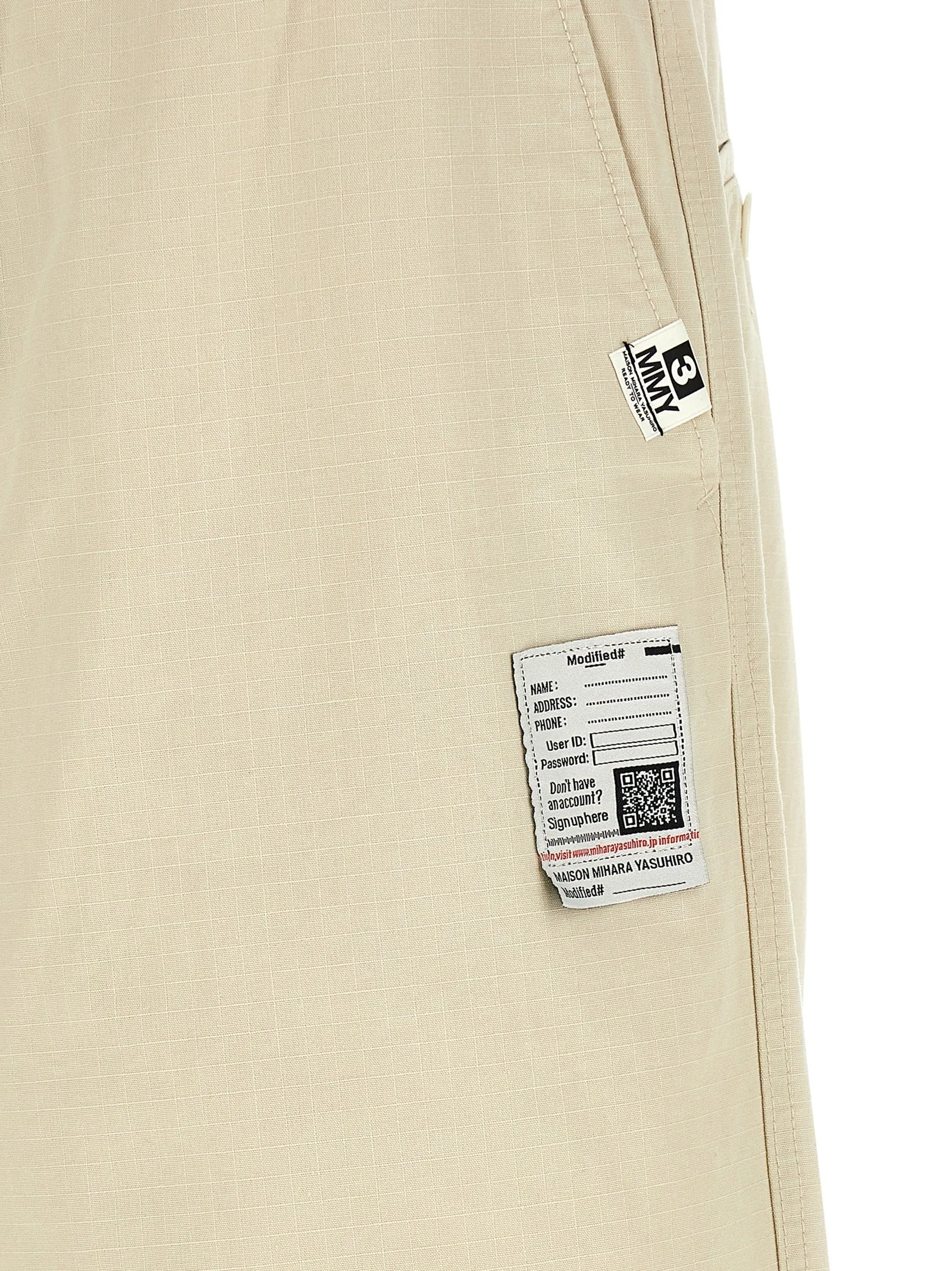 Ripstop Parachute Pants Beige sold by Wanan Luxury product image thumbnail 5