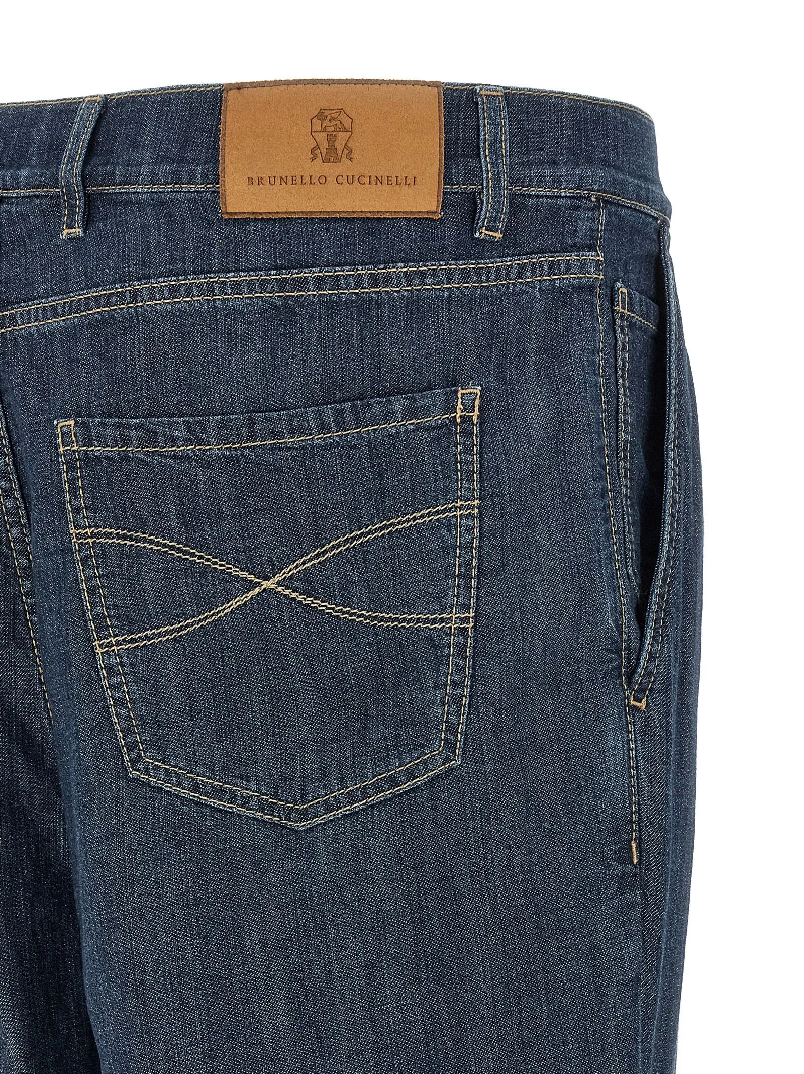 Denim Pants Jeans Blue sold by Wanan Luxury product image thumbnail 4