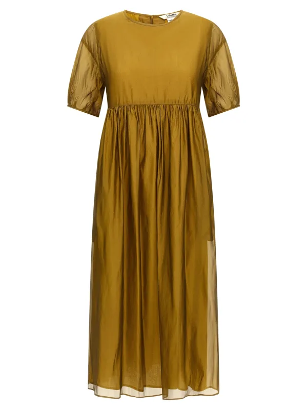 Fatoso Dresses Yellow made by MaxMara
