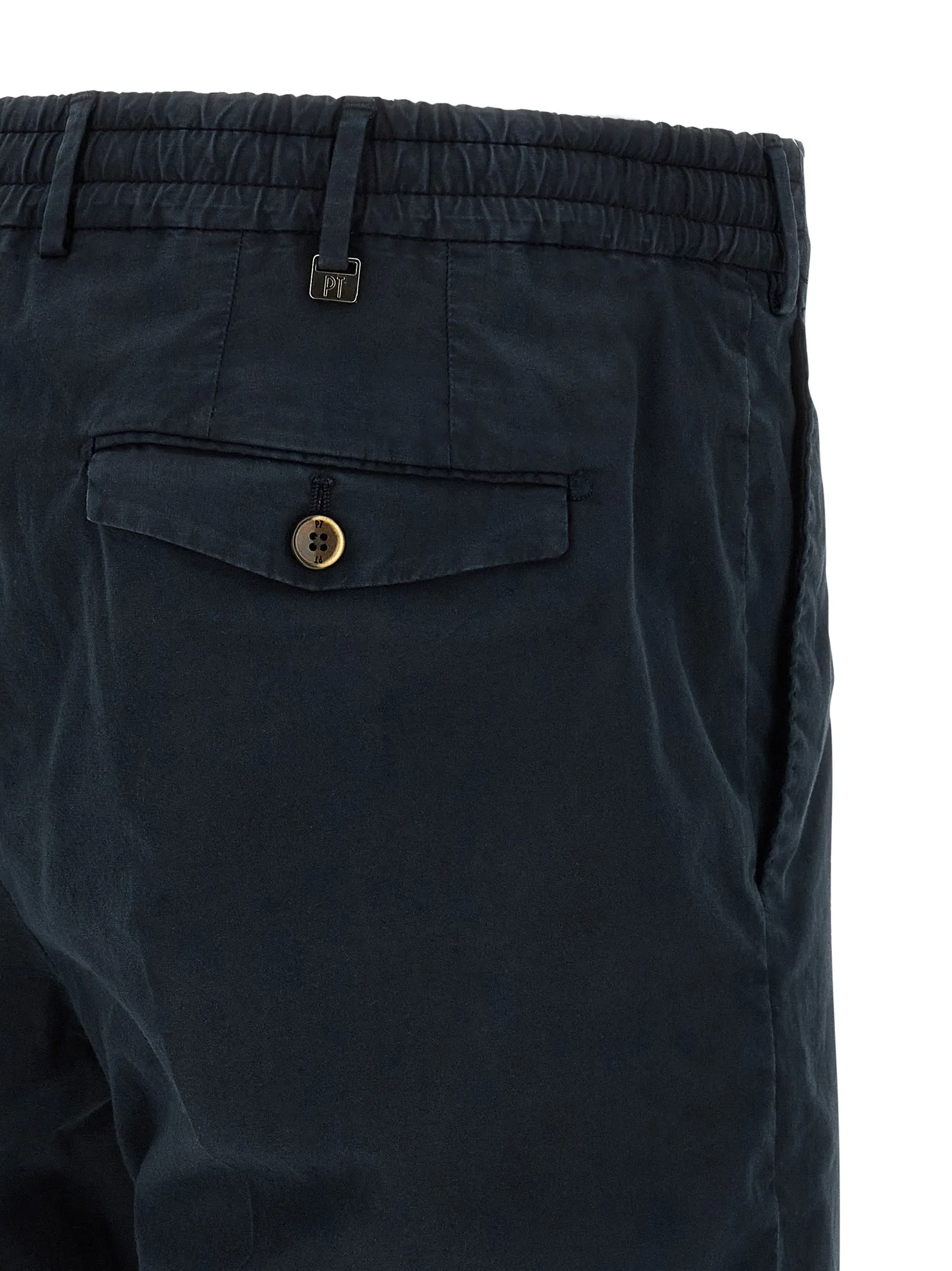 Stretch Cotton Bermuda Shorts Bermuda And Short Blue sold by Wanan Luxury product image thumbnail 4