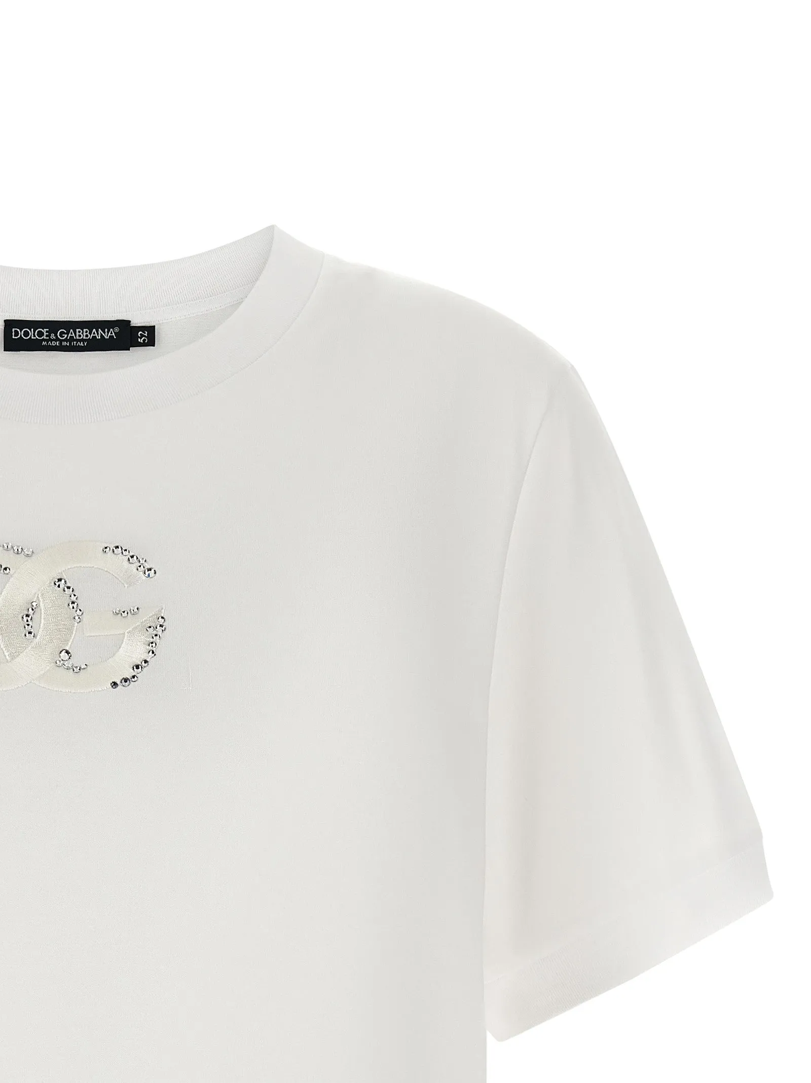 Logo Embroidery T-Shirt White sold by Wanan Luxury product image thumbnail 3