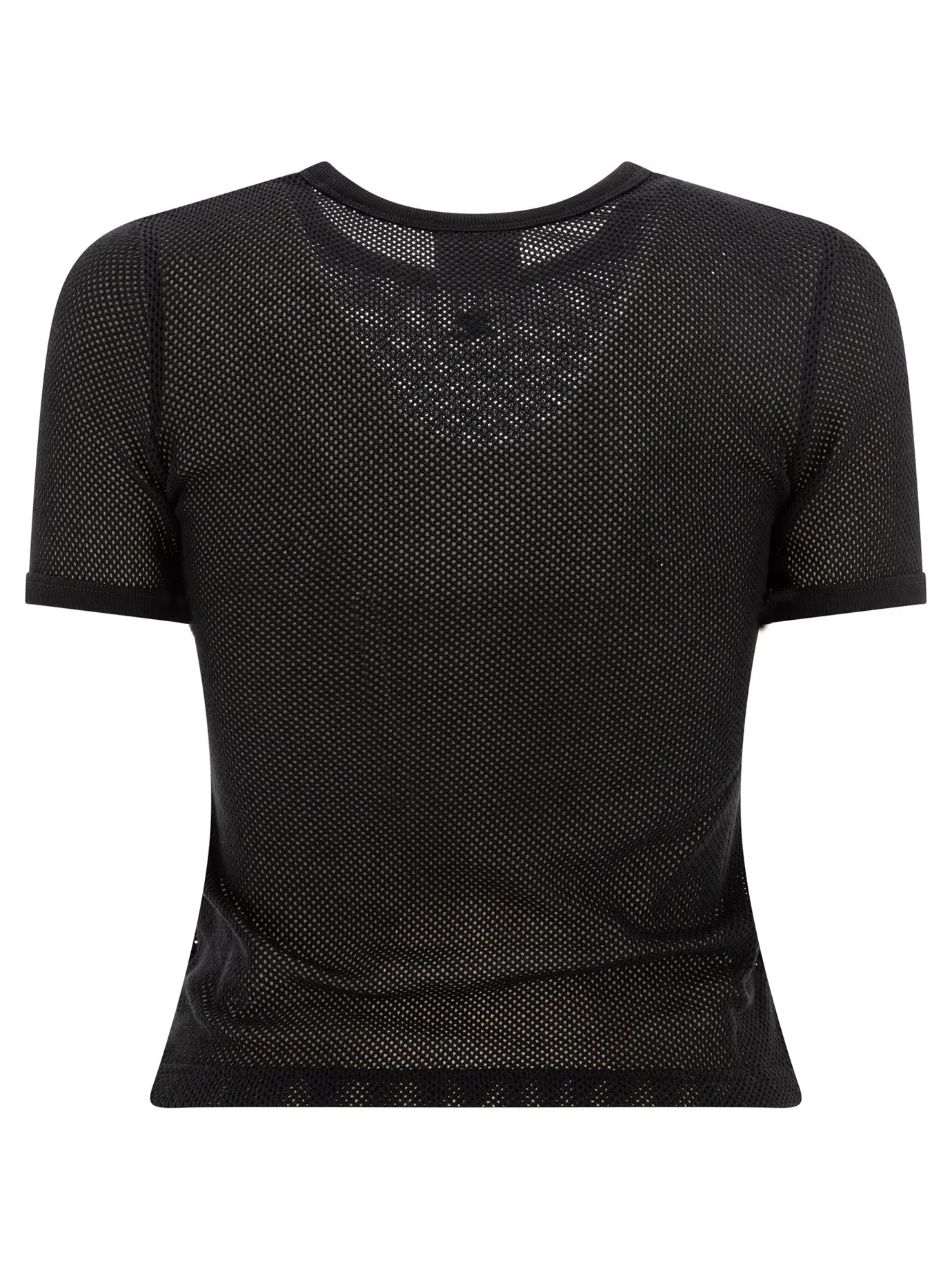 Crew-Neck T-Shirt With Logo T-Shirts Black sold by Wanan Luxury product image thumbnail 2