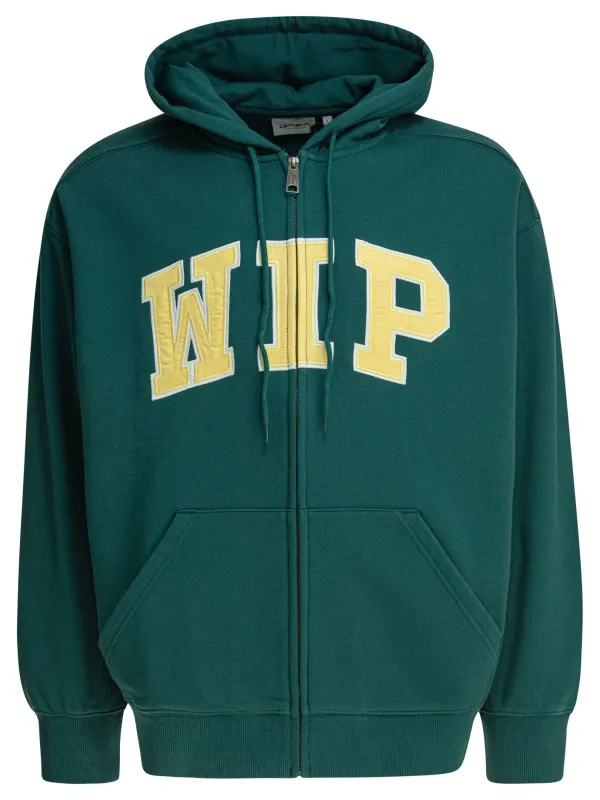Hooded Wip Sweat Sweatshirts Green made by Carhartt WIP