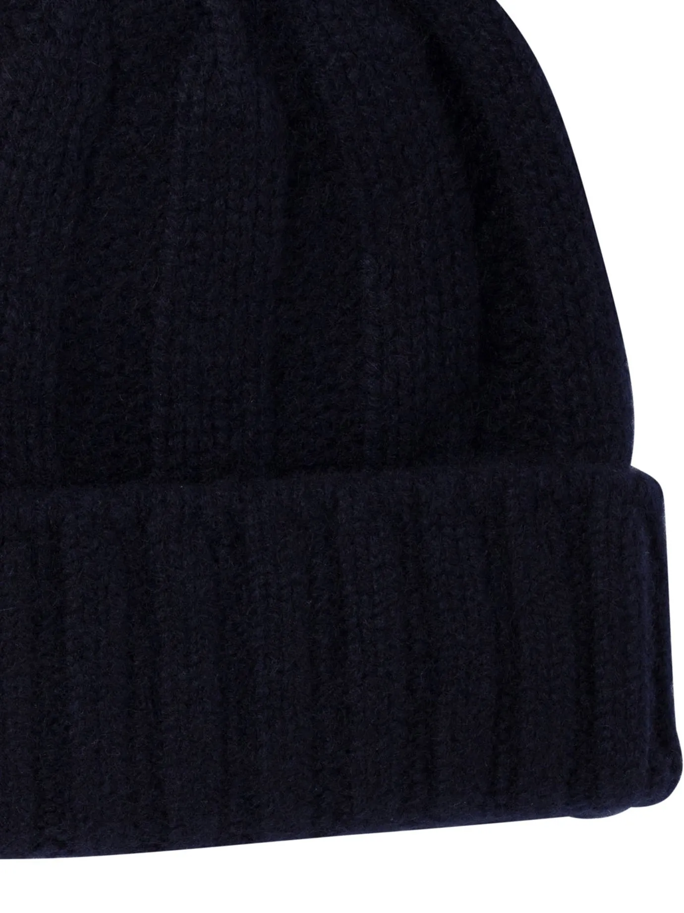 Ribbed Cashmere Beanie Hats Blue sold by Wanan Luxury product image thumbnail 3