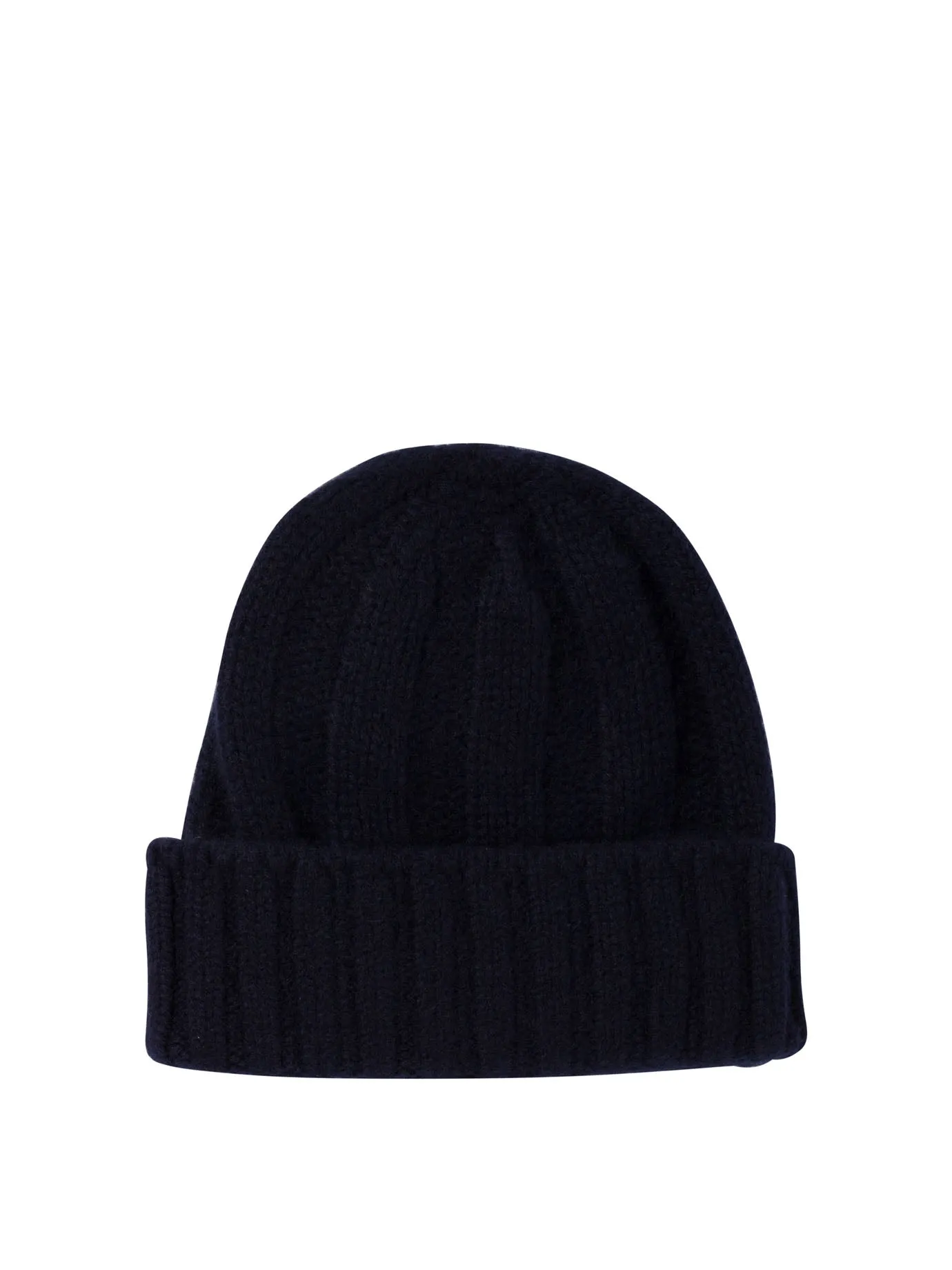 Ribbed Cashmere Beanie Hats Blue sold by Wanan Luxury