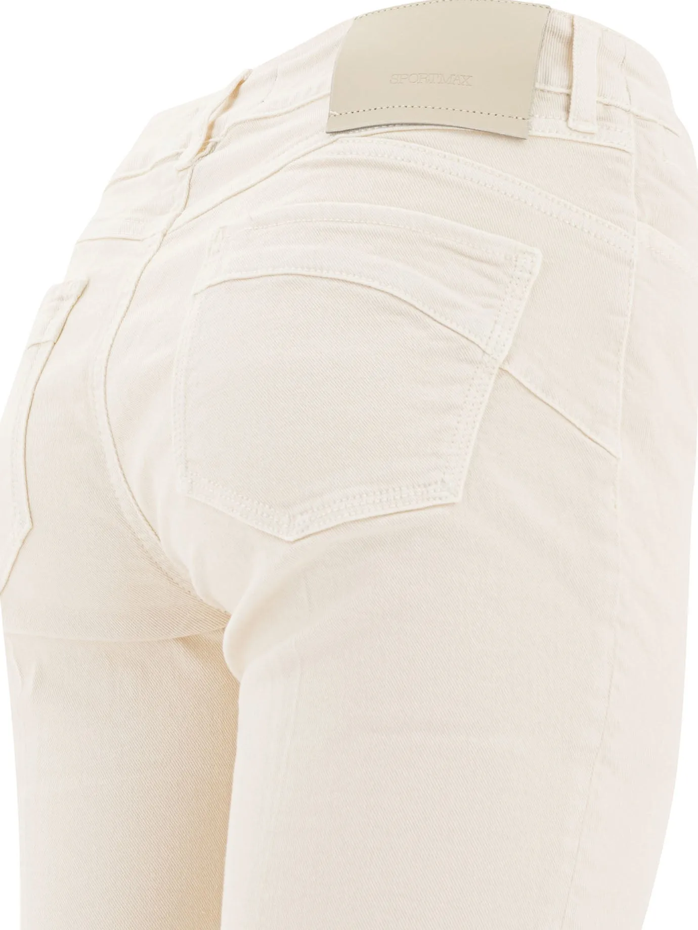 Straight-Leg Jeans White sold by Wanan Luxury product image thumbnail 4