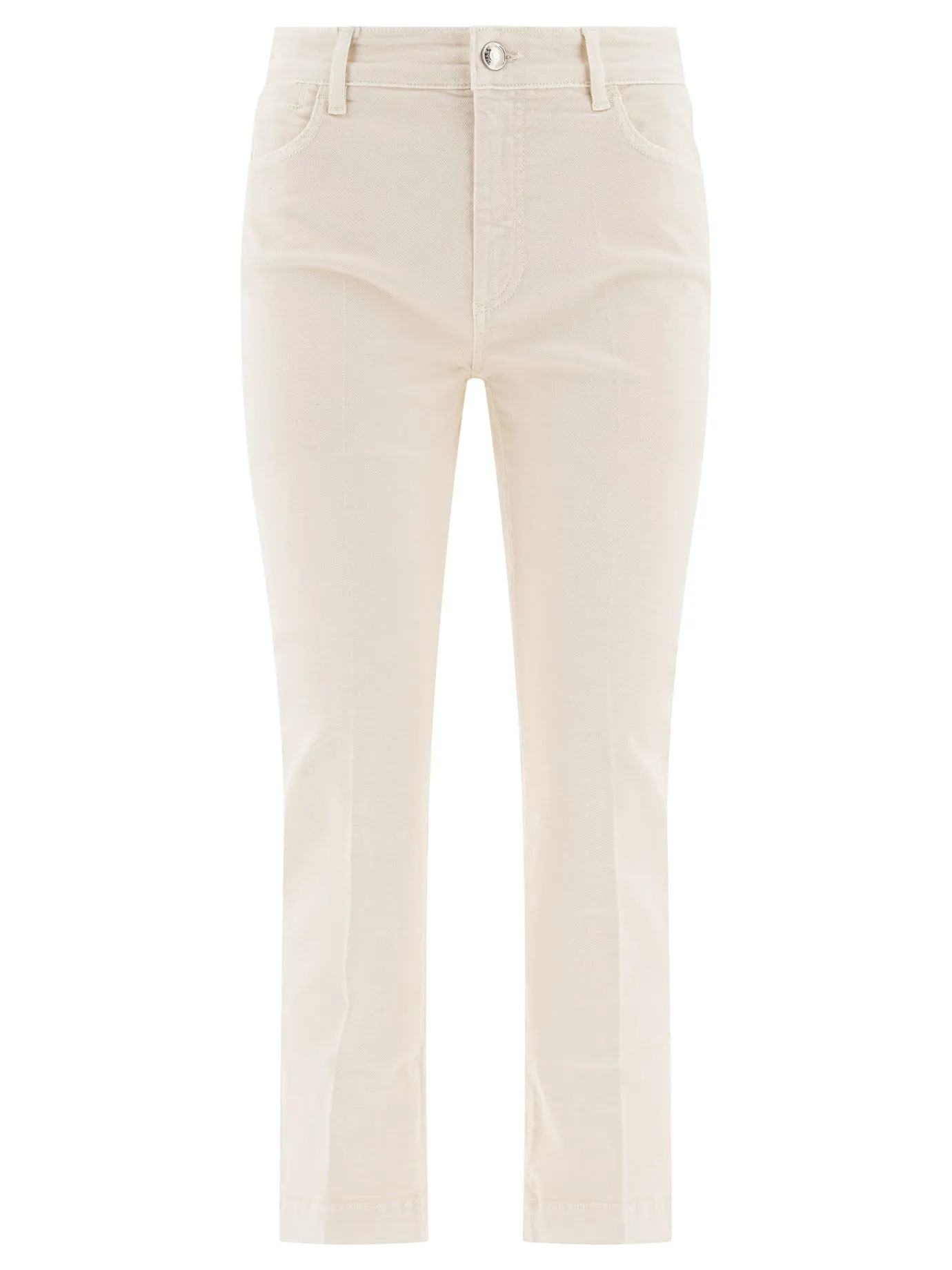 Straight-Leg Jeans White sold by Wanan Luxury