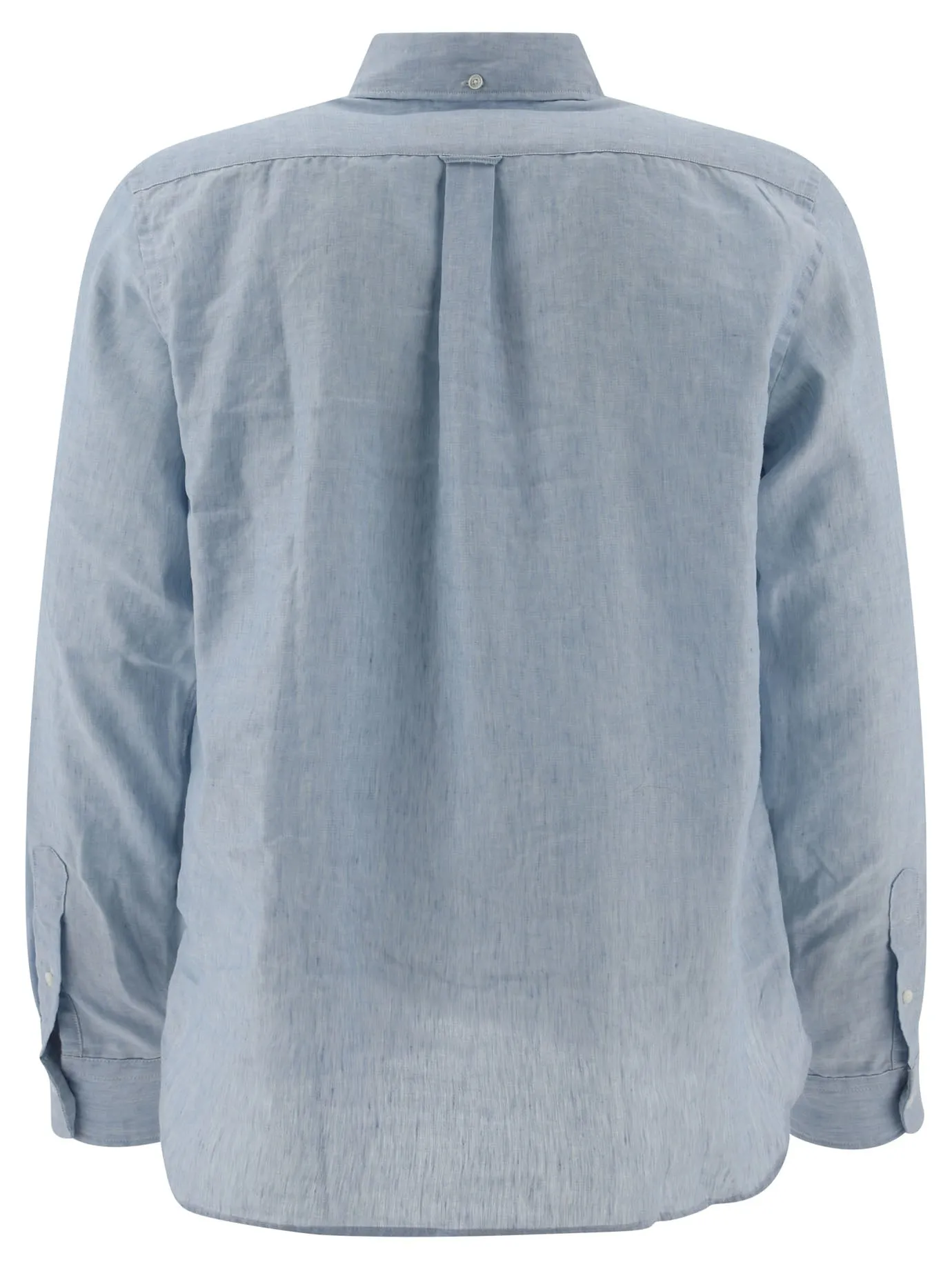 Linen Shirt With Chest Pocket Shirts Light Blue sold by Wanan Luxury product image thumbnail 2