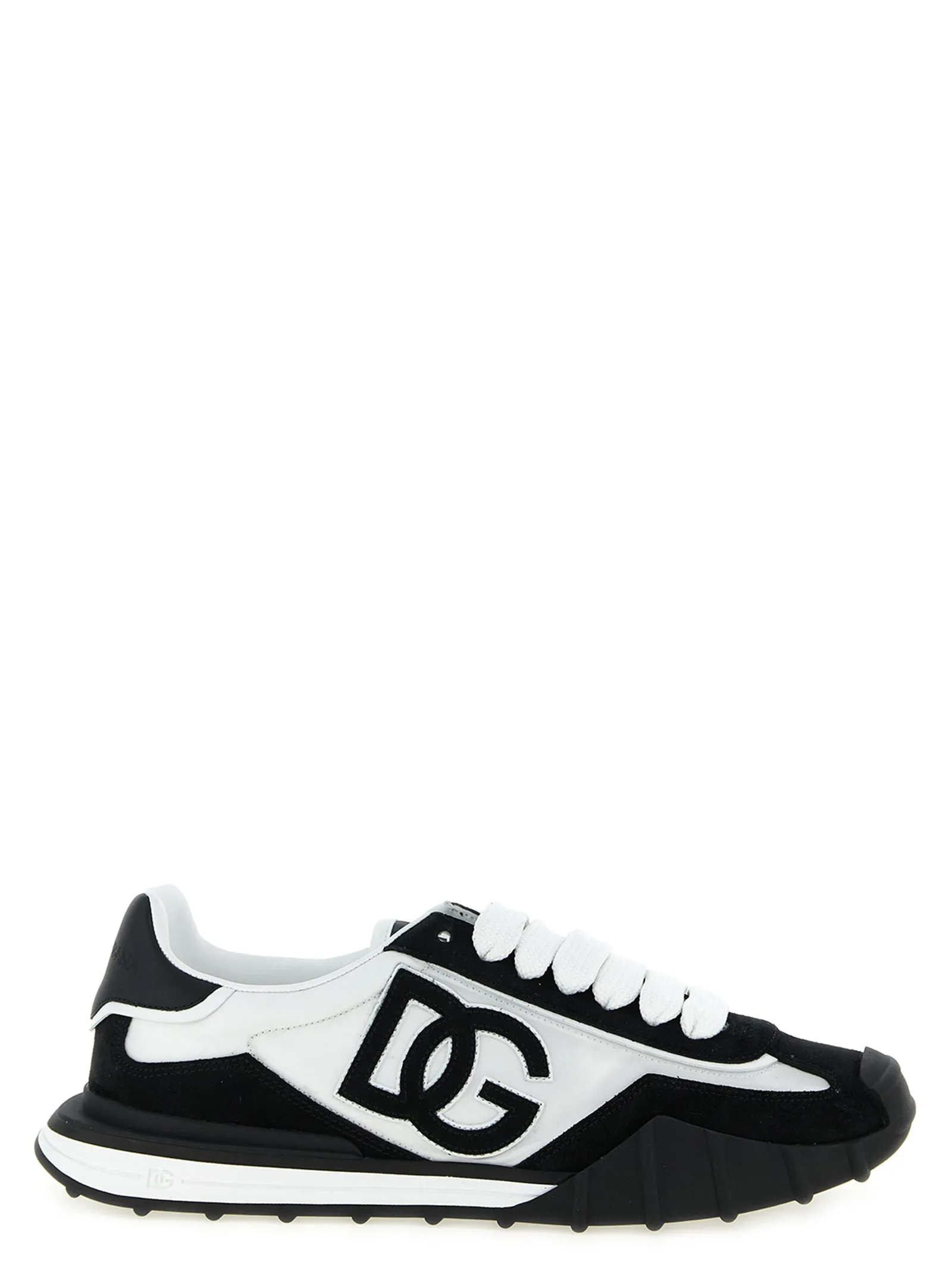 Dg Athletic Sneakers White/Black sold by Wanan Luxury