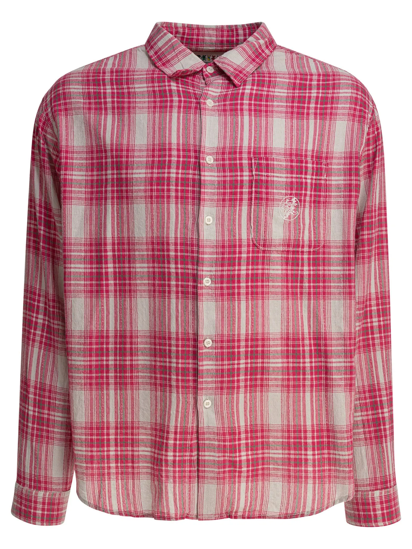 Check Shirt Shirts Pink sold by Wanan Luxury