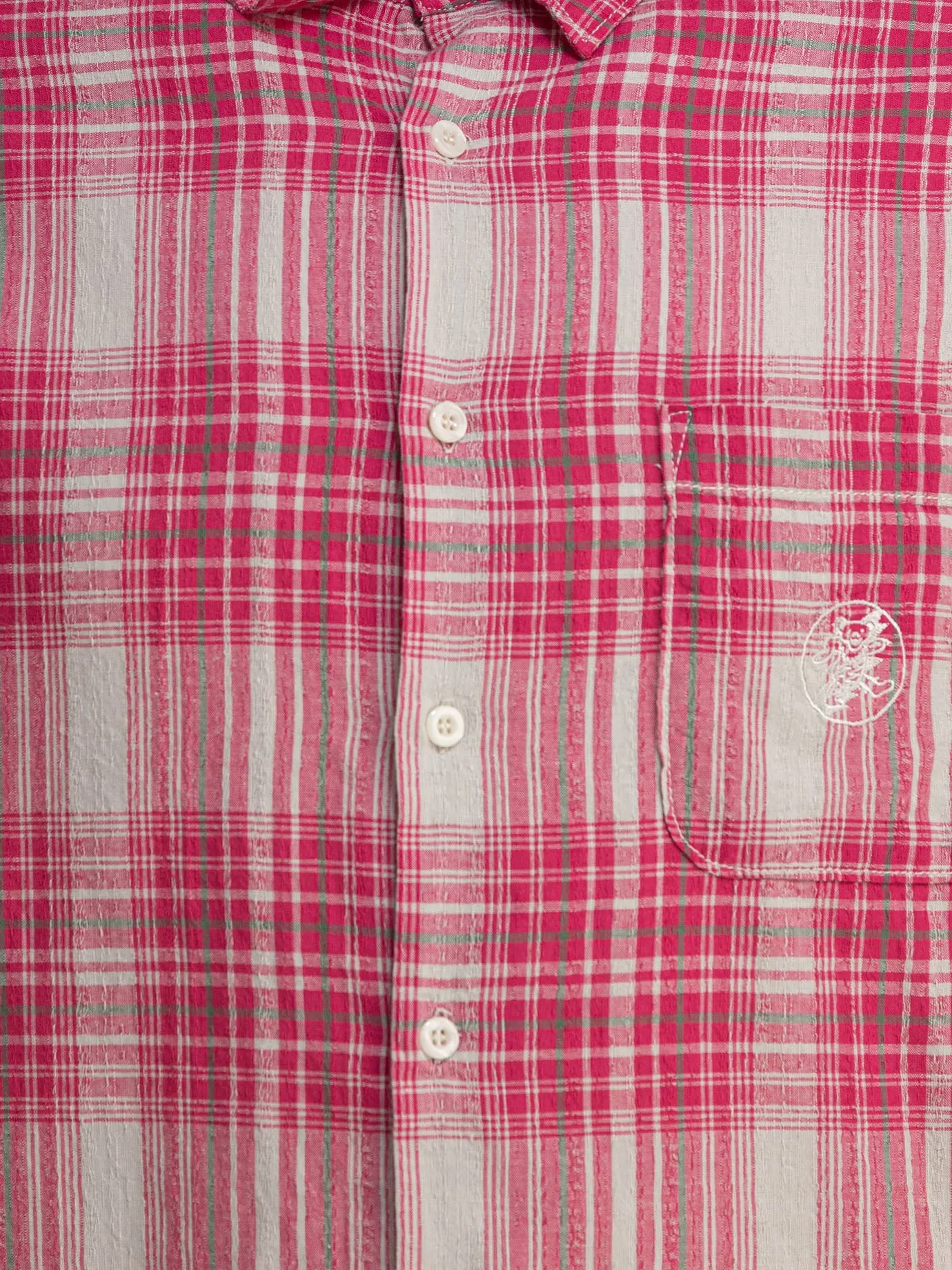 Check Shirt Shirts Pink sold by Wanan Luxury product image thumbnail 3