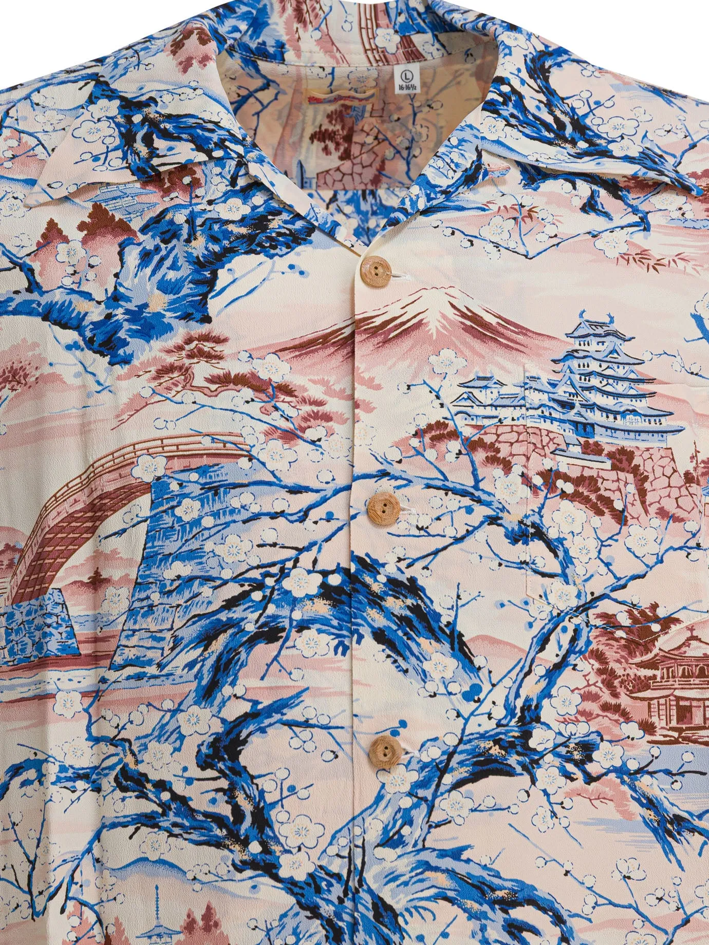 Scenery Of Japan Shirts Light Blue sold by Wanan Luxury product image thumbnail 3