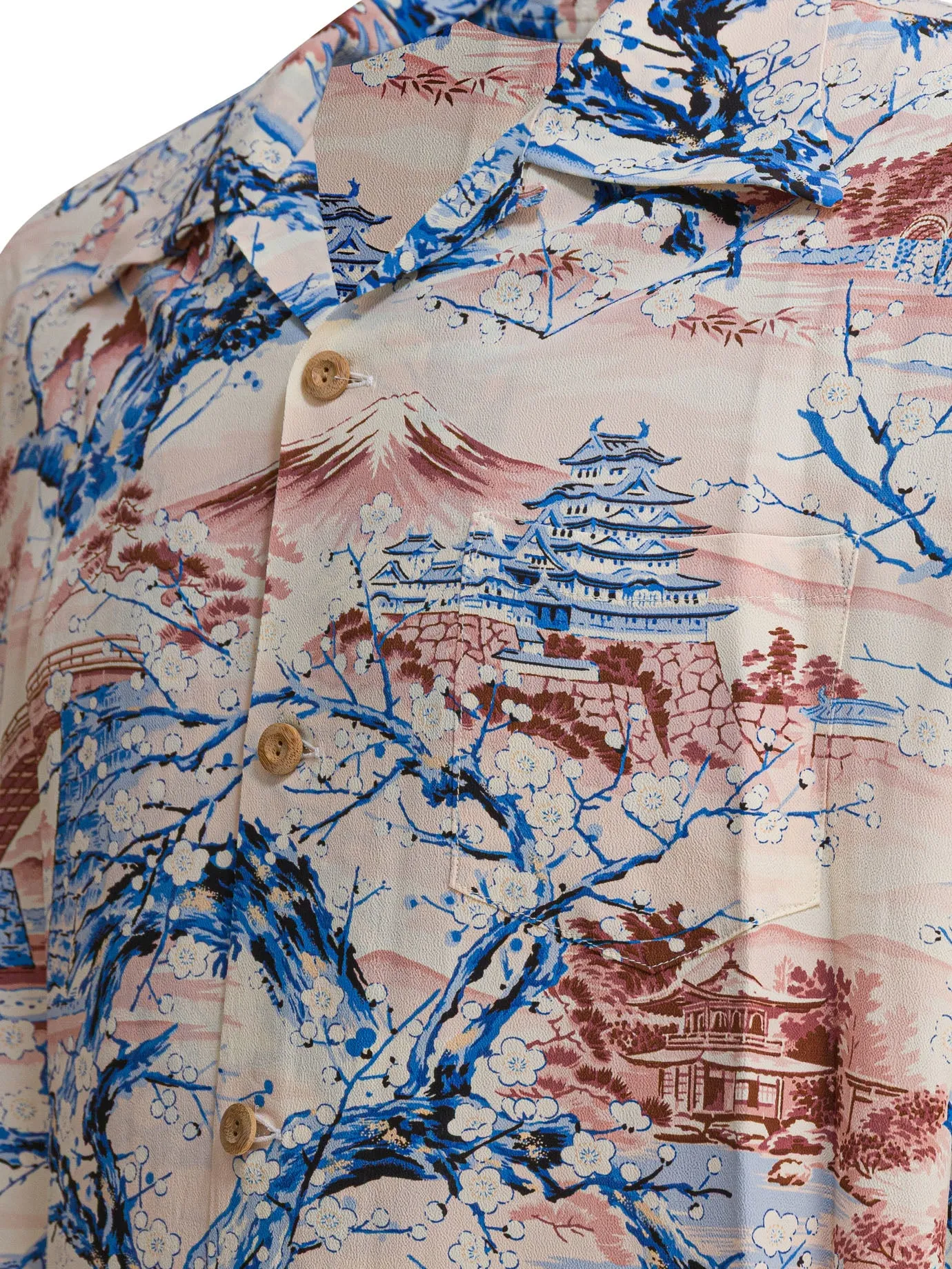 Scenery Of Japan Shirts Light Blue sold by Wanan Luxury product image thumbnail 4