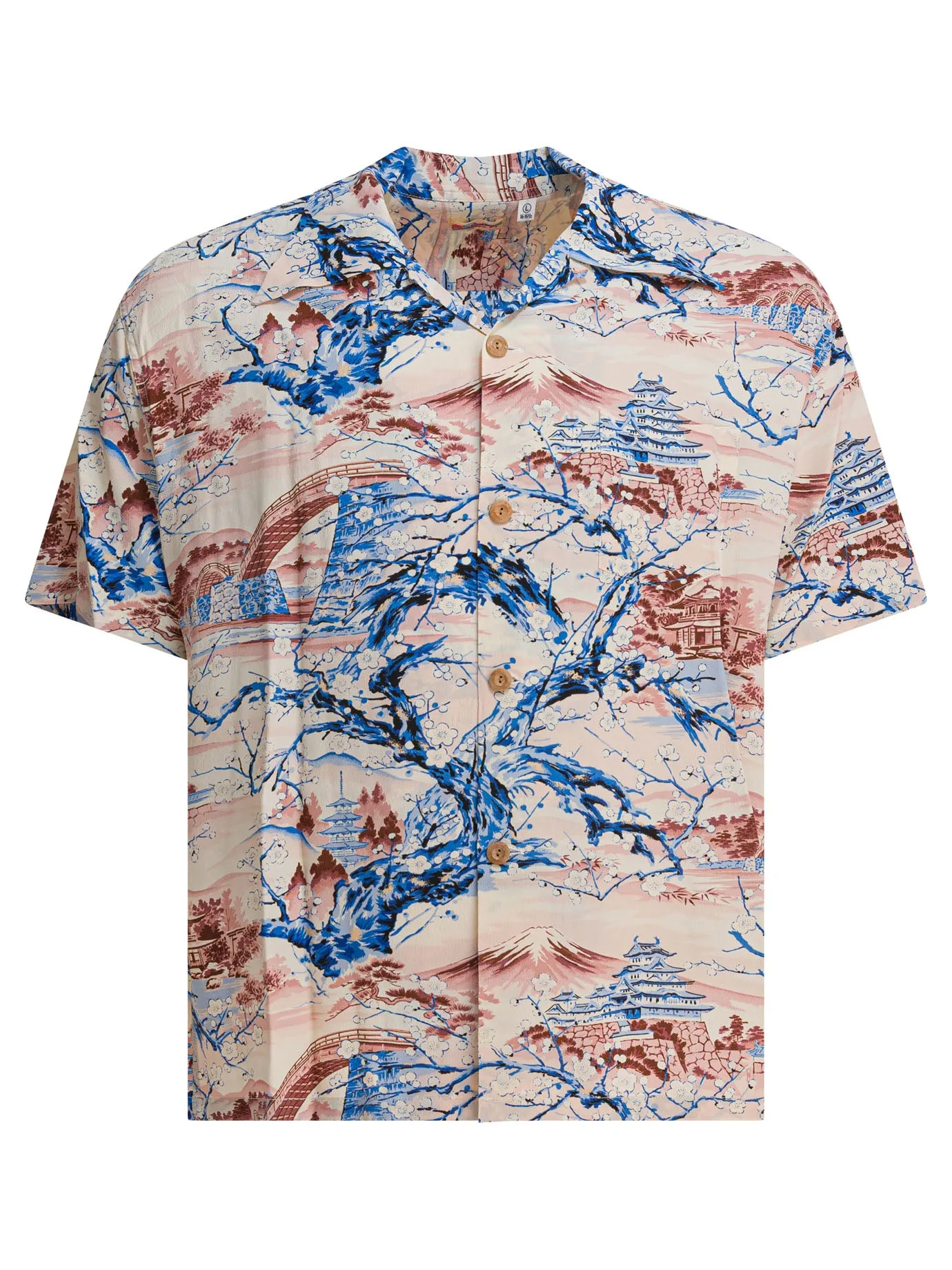 Scenery Of Japan Shirts Light Blue sold by Wanan Luxury