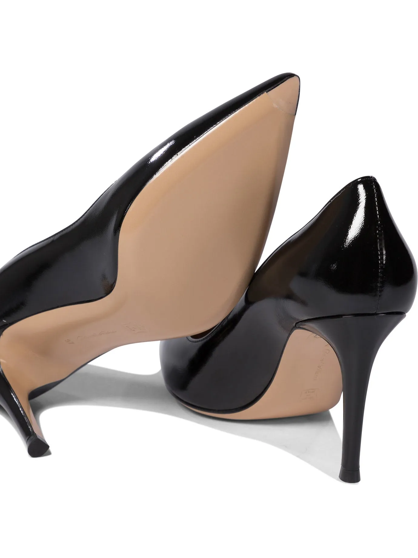 Gianvito 85 Mm Heeled Shoes Black sold by Wanan Luxury product image thumbnail 5