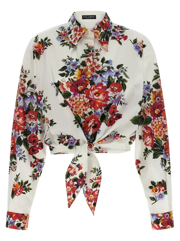 Mazzo Di Fiori Shirt And Blouse White sold by Wanan Luxury