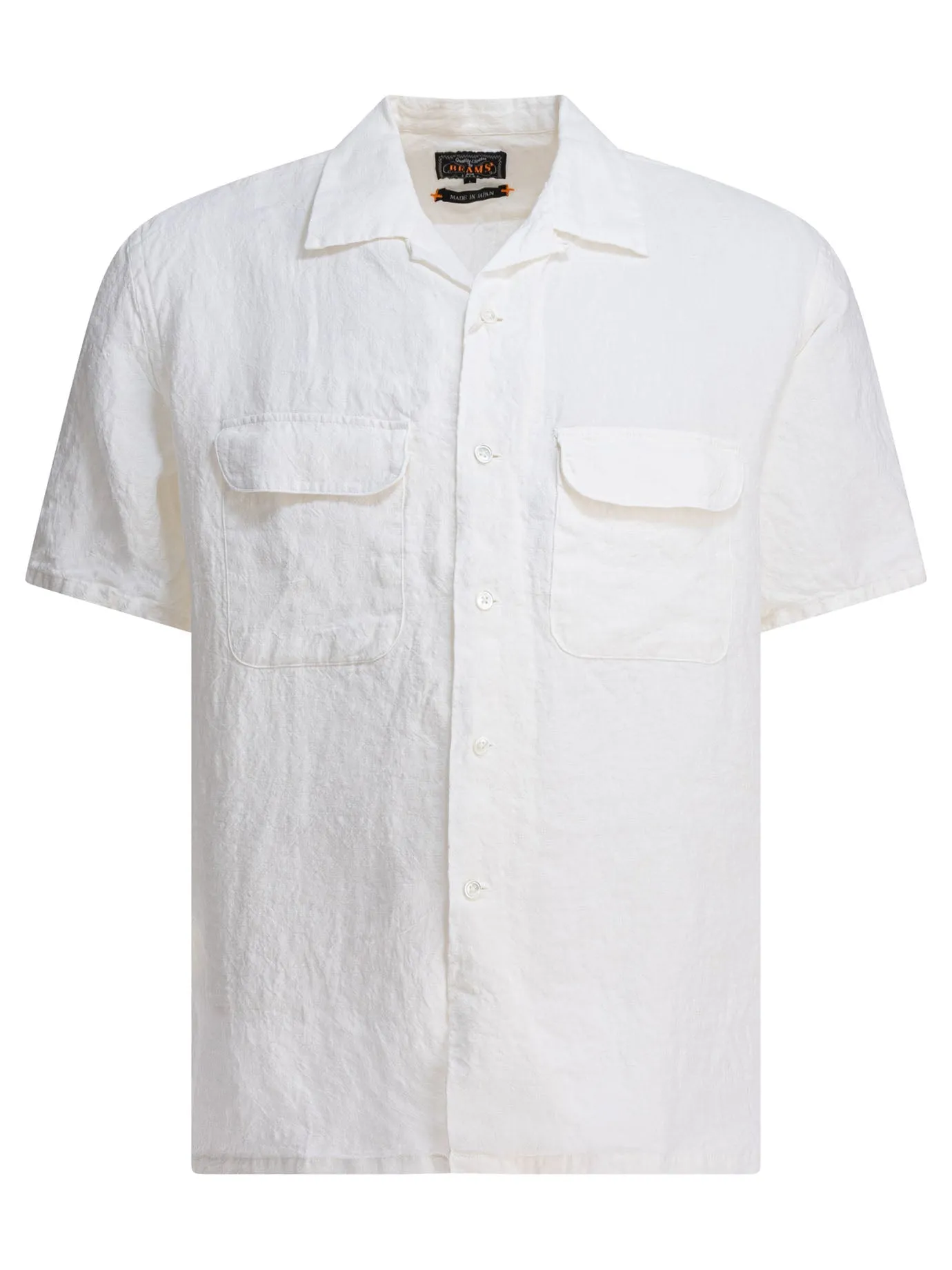 Camp Collar Shirt Shirts White sold by Wanan Luxury