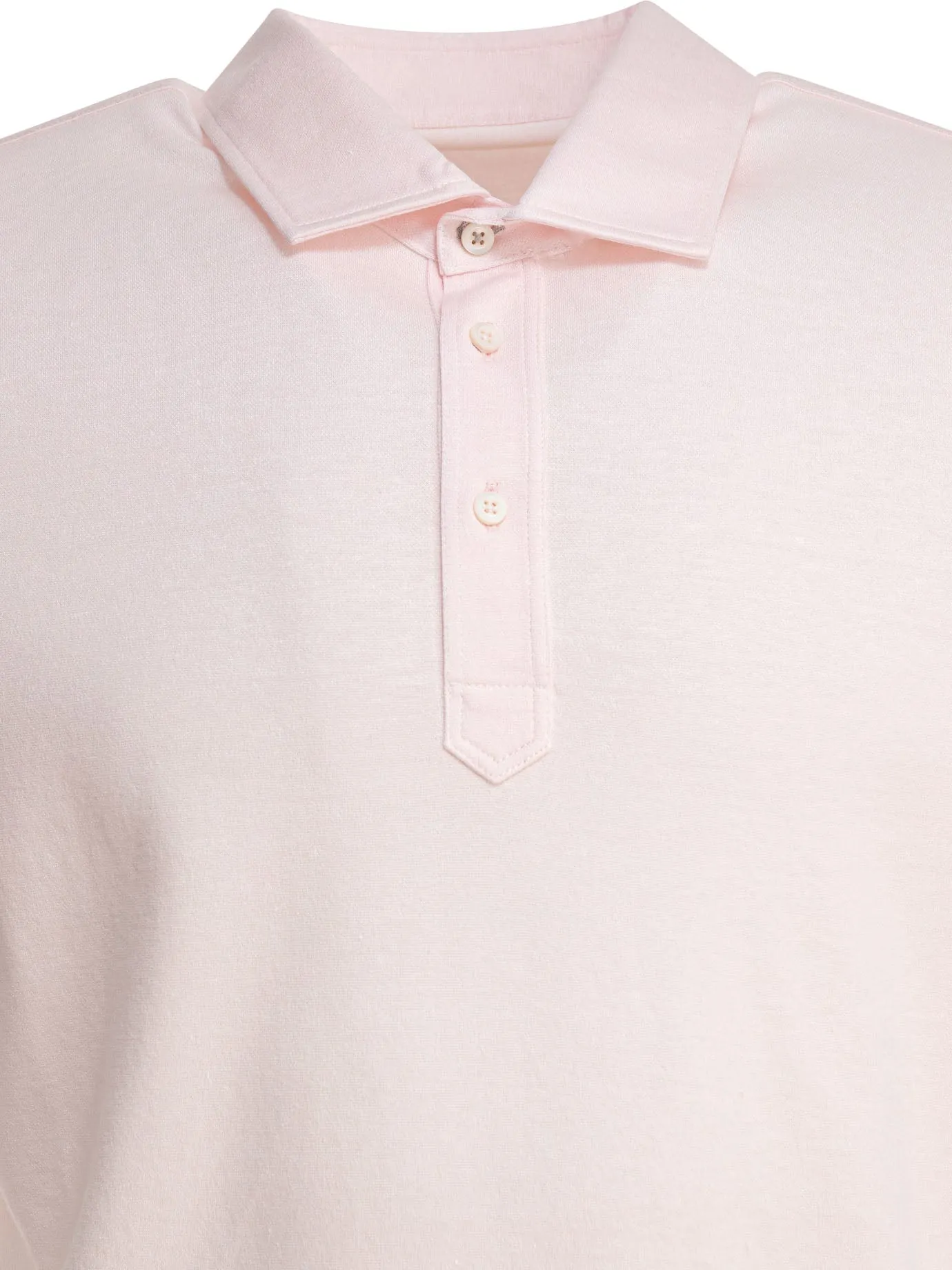 Cotton And Linen Pique Polo Shirt Polo Shirts Pink sold by Wanan Luxury product image thumbnail 3