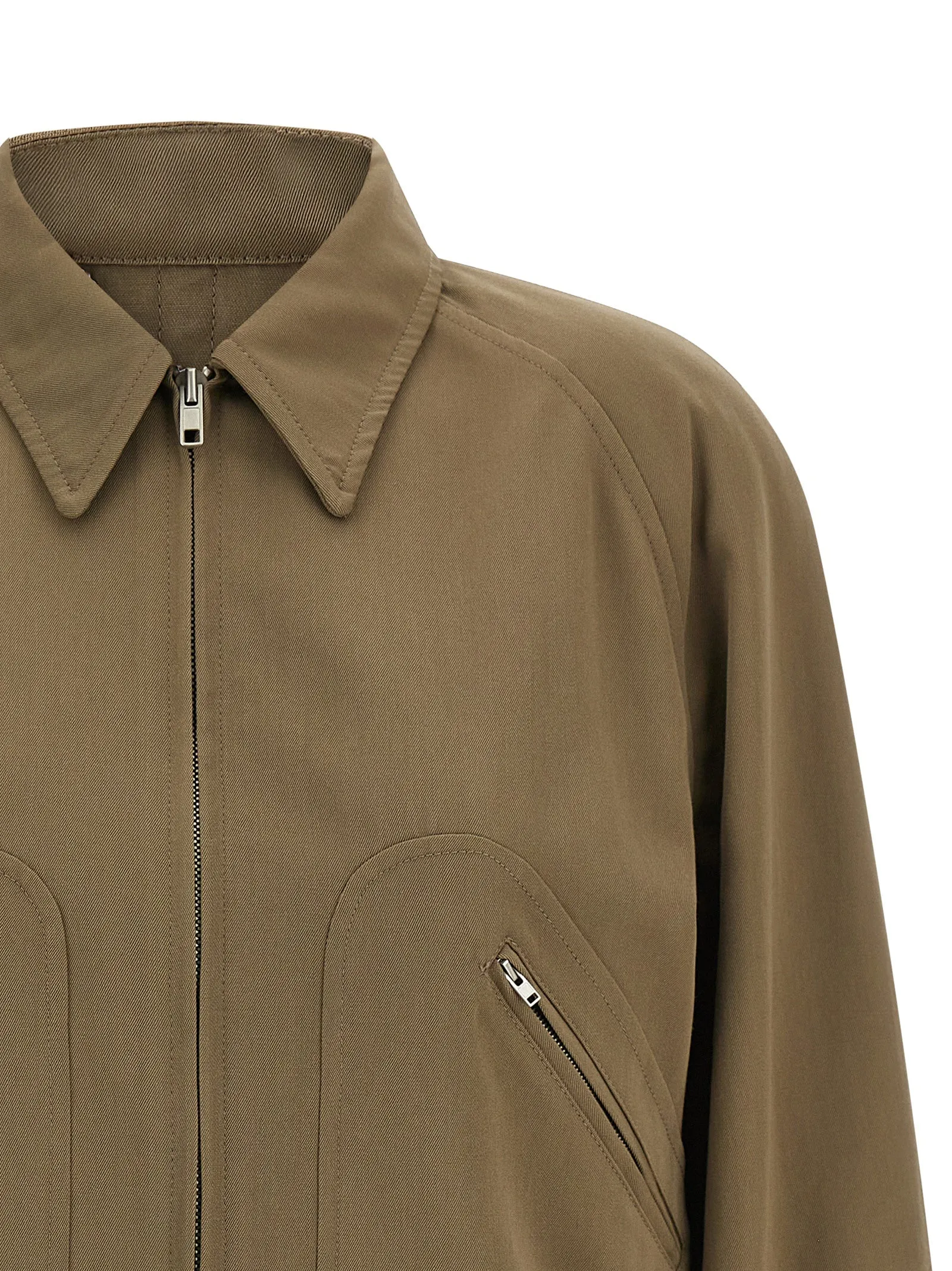 Wool Jacket Puffer Jackets Beige sold by Wanan Luxury product image thumbnail 3