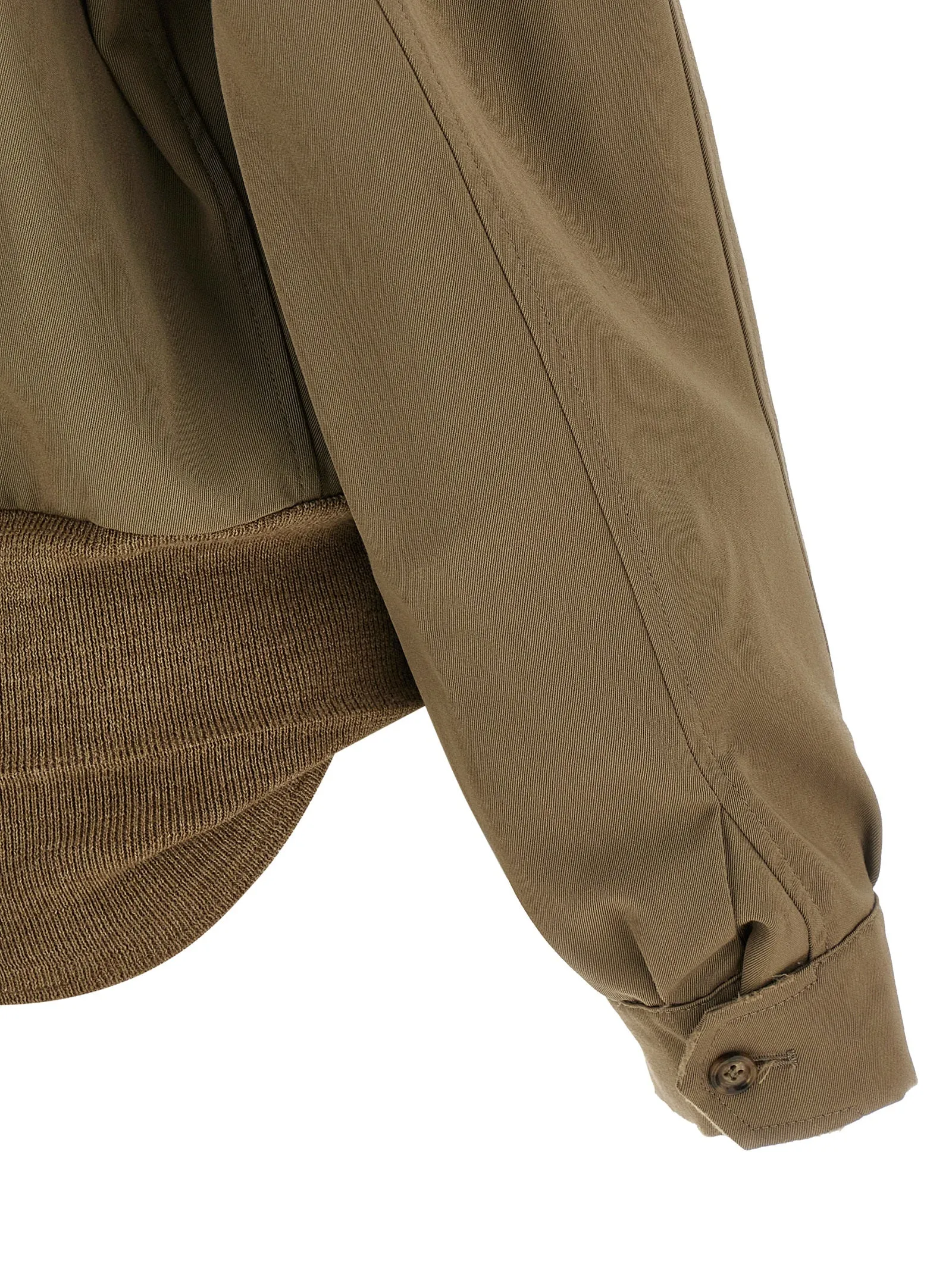 Wool Jacket Puffer Jackets Beige sold by Wanan Luxury product image thumbnail 4