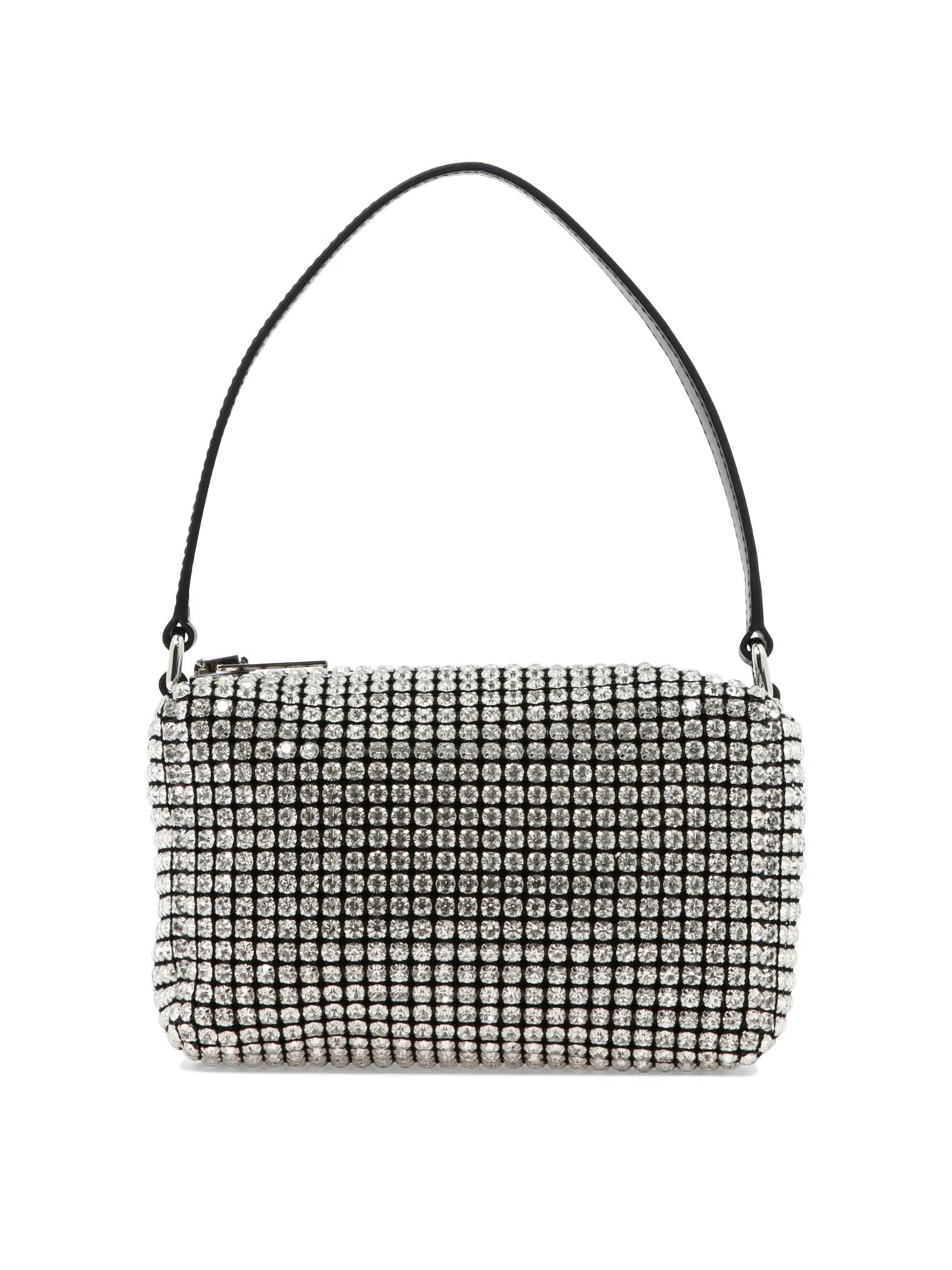 Heiress Medium Pouch Shoulder Bags Silver sold by Wanan Luxury