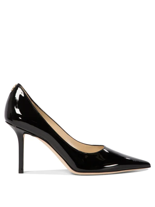 Love 85 Mm Heeled Shoes Black made by Jimmy Choo