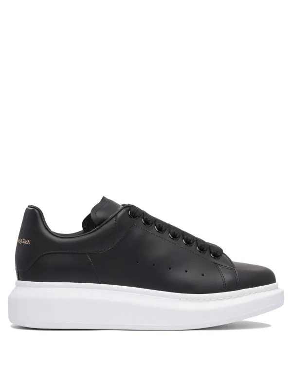 Oversize Sneakers & Slip-On Black made by Alexander McQueen