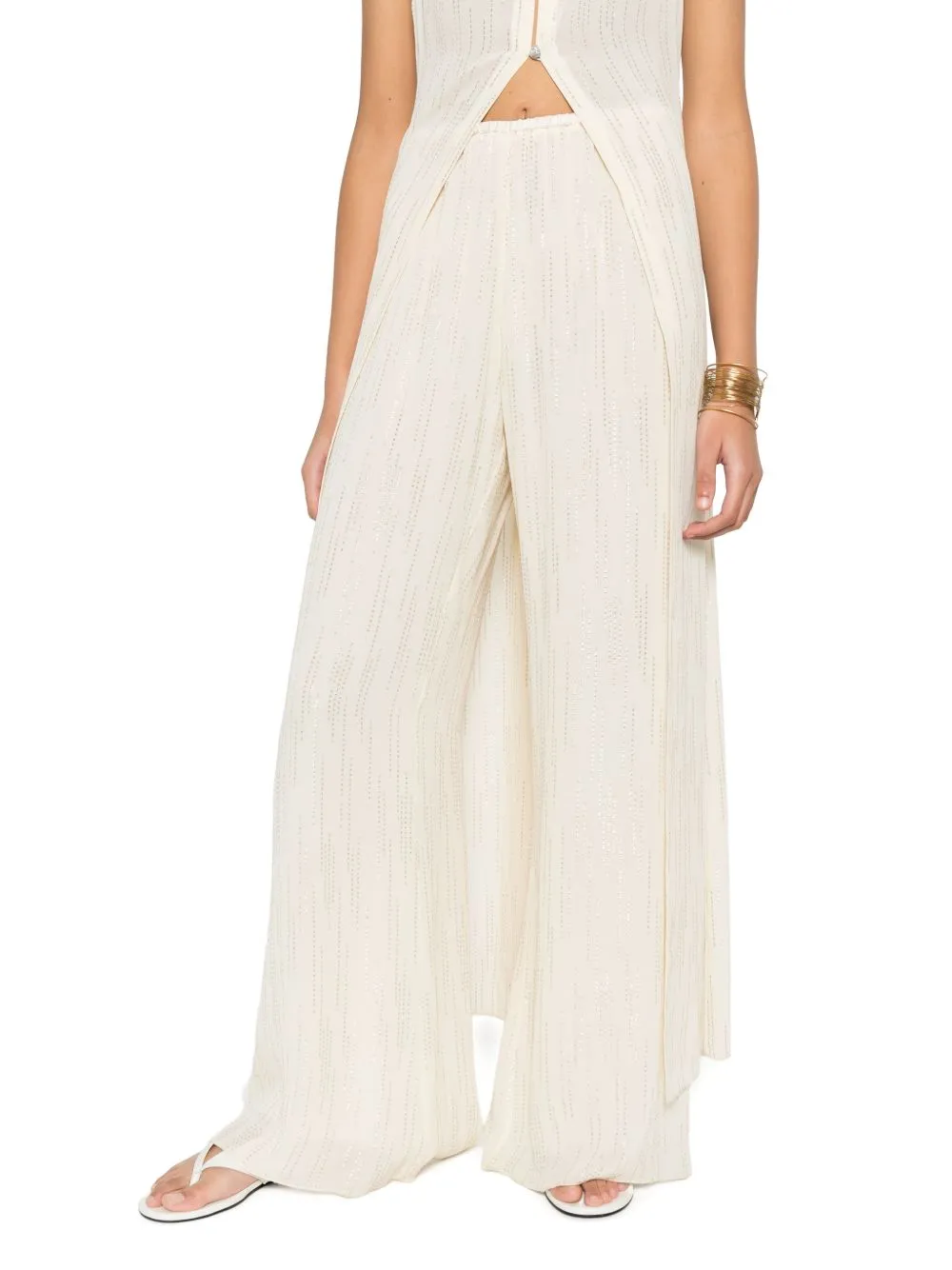 Straight-Leg Trousers sold by Wanan Luxury product image thumbnail 3