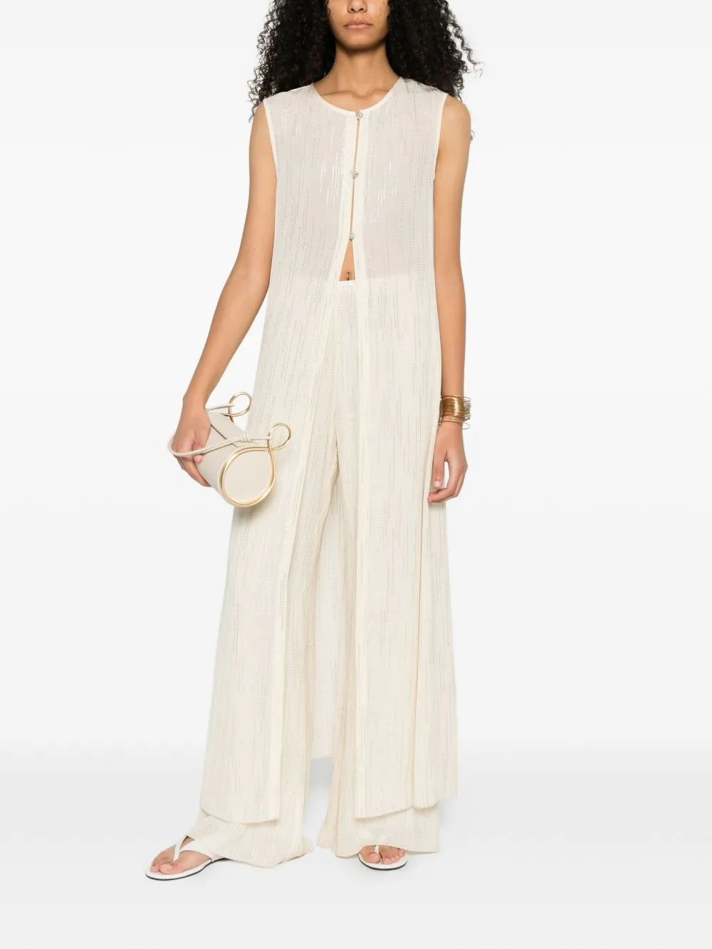Straight-Leg Trousers sold by Wanan Luxury product image thumbnail 4
