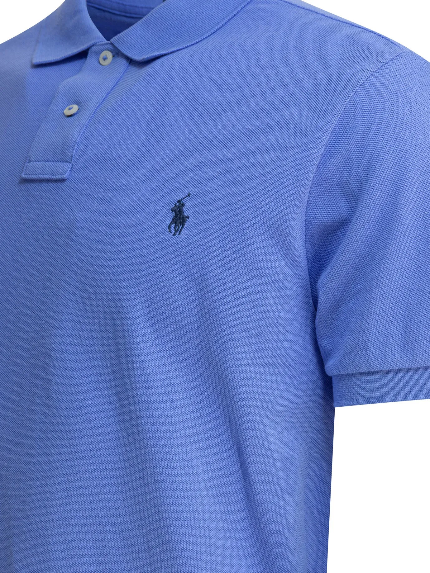 Pique Polo Shirt Polo Shirts Blue sold by Wanan Luxury product image thumbnail 4
