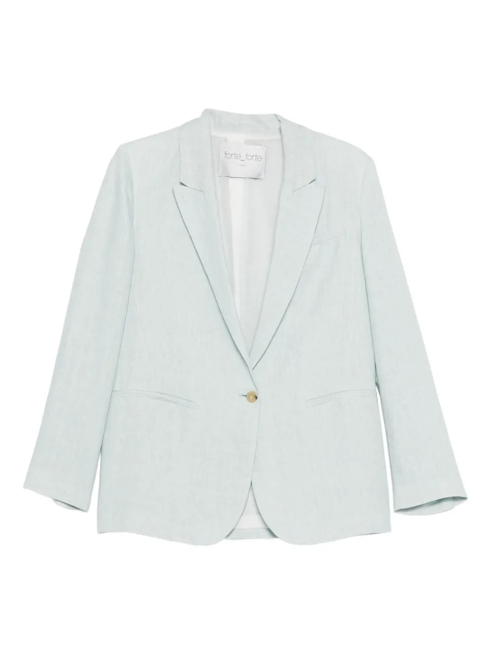 Linen Single-Breasted Jacket sold by Wanan Luxury